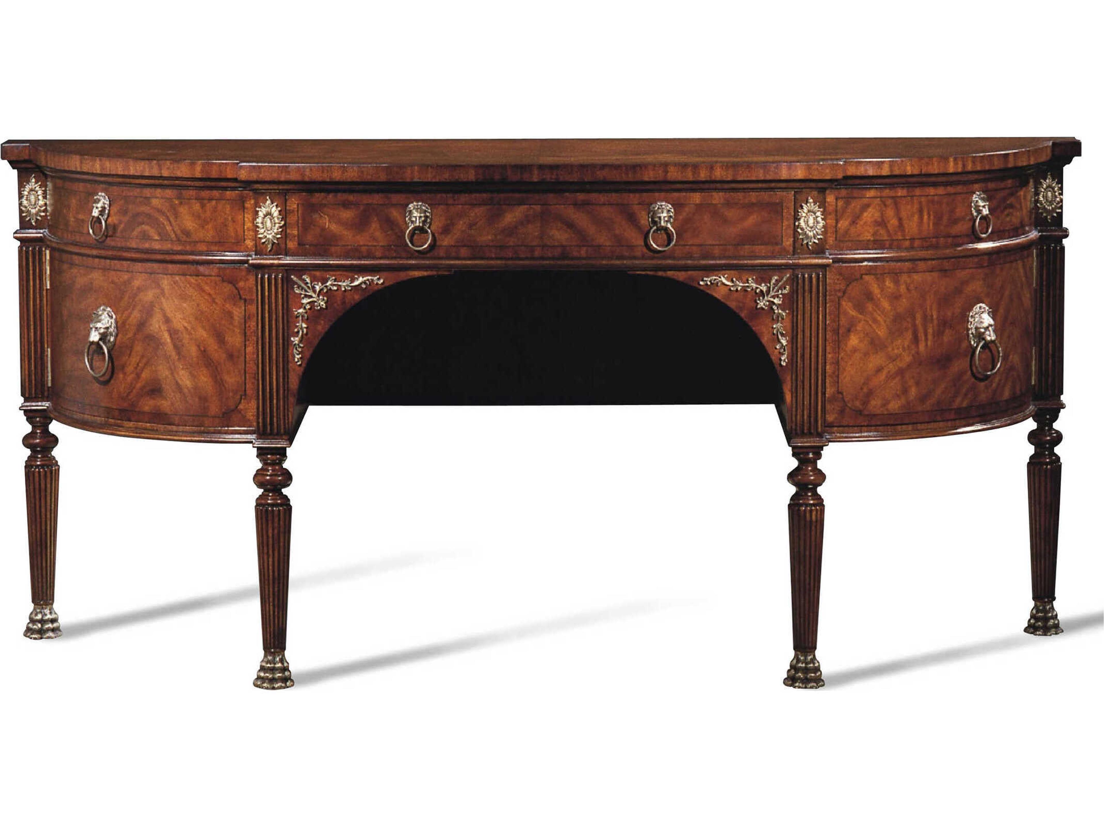 Lillian 72" Mahogany Wood Sideboard