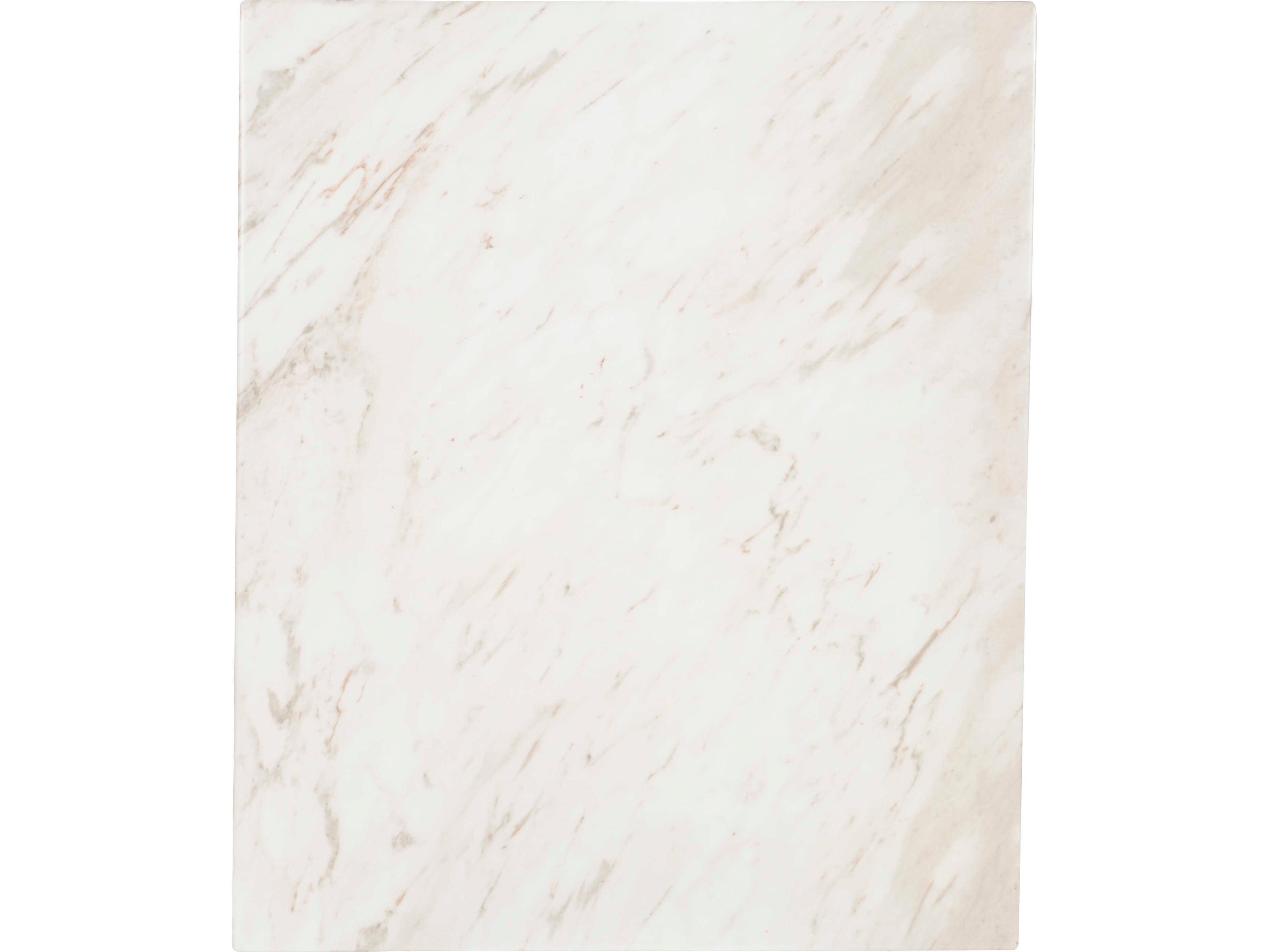 Maitland Smith Aries Rectangular Faux Marble End Table