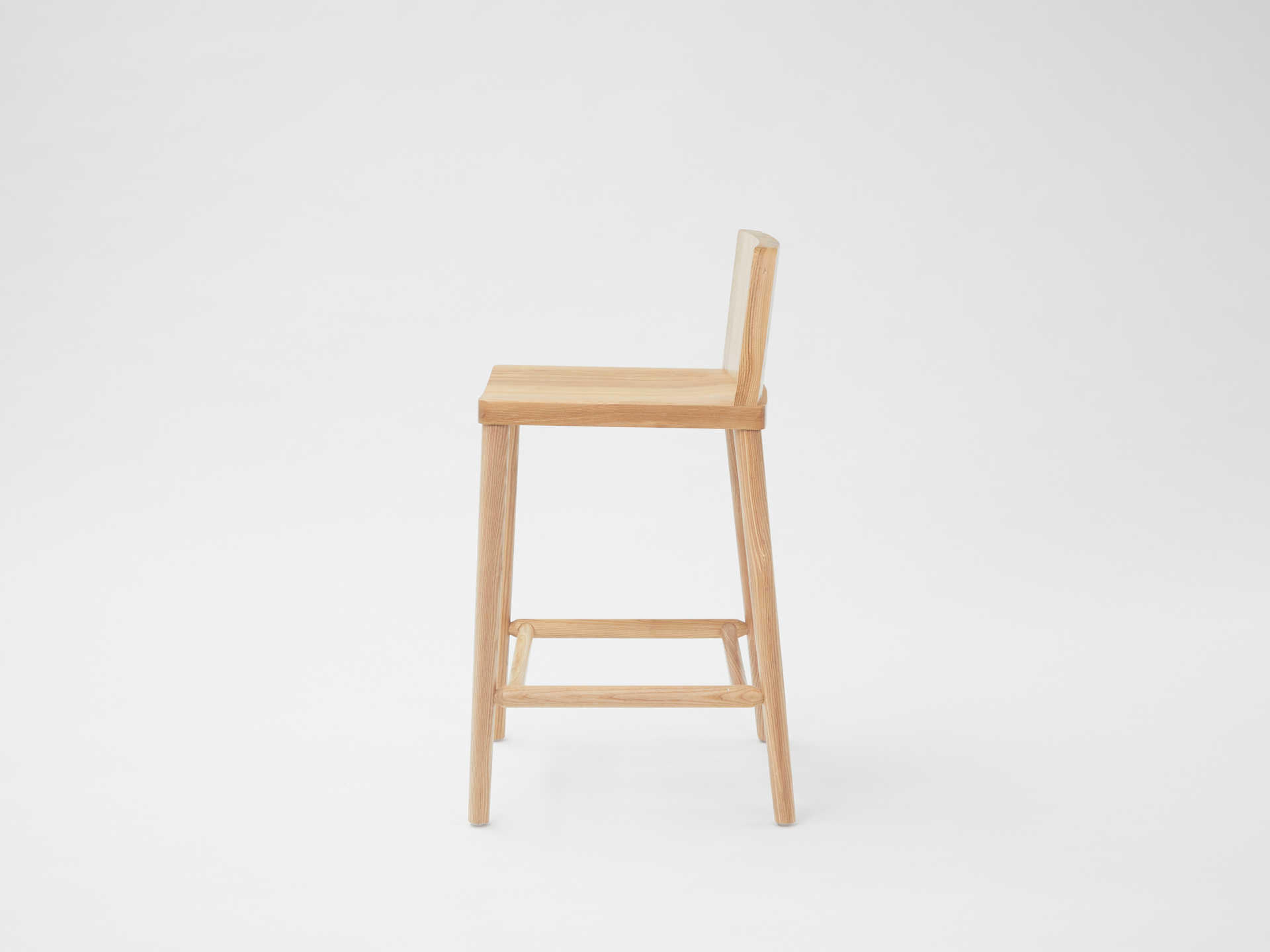 Mash Studios Ash Wood Counter Stool