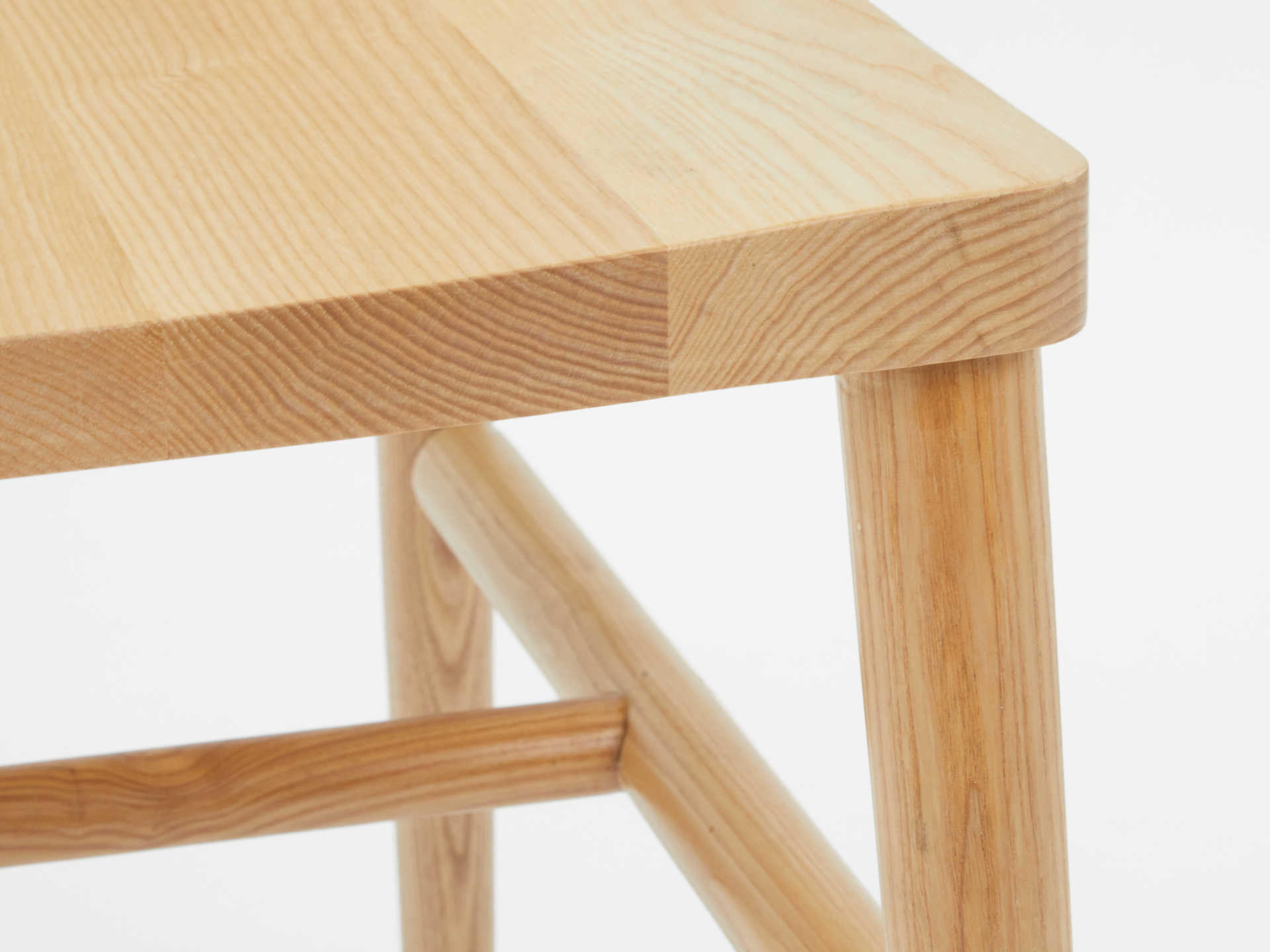 Mash Studios Ash Wood Brown Side Dining Chair