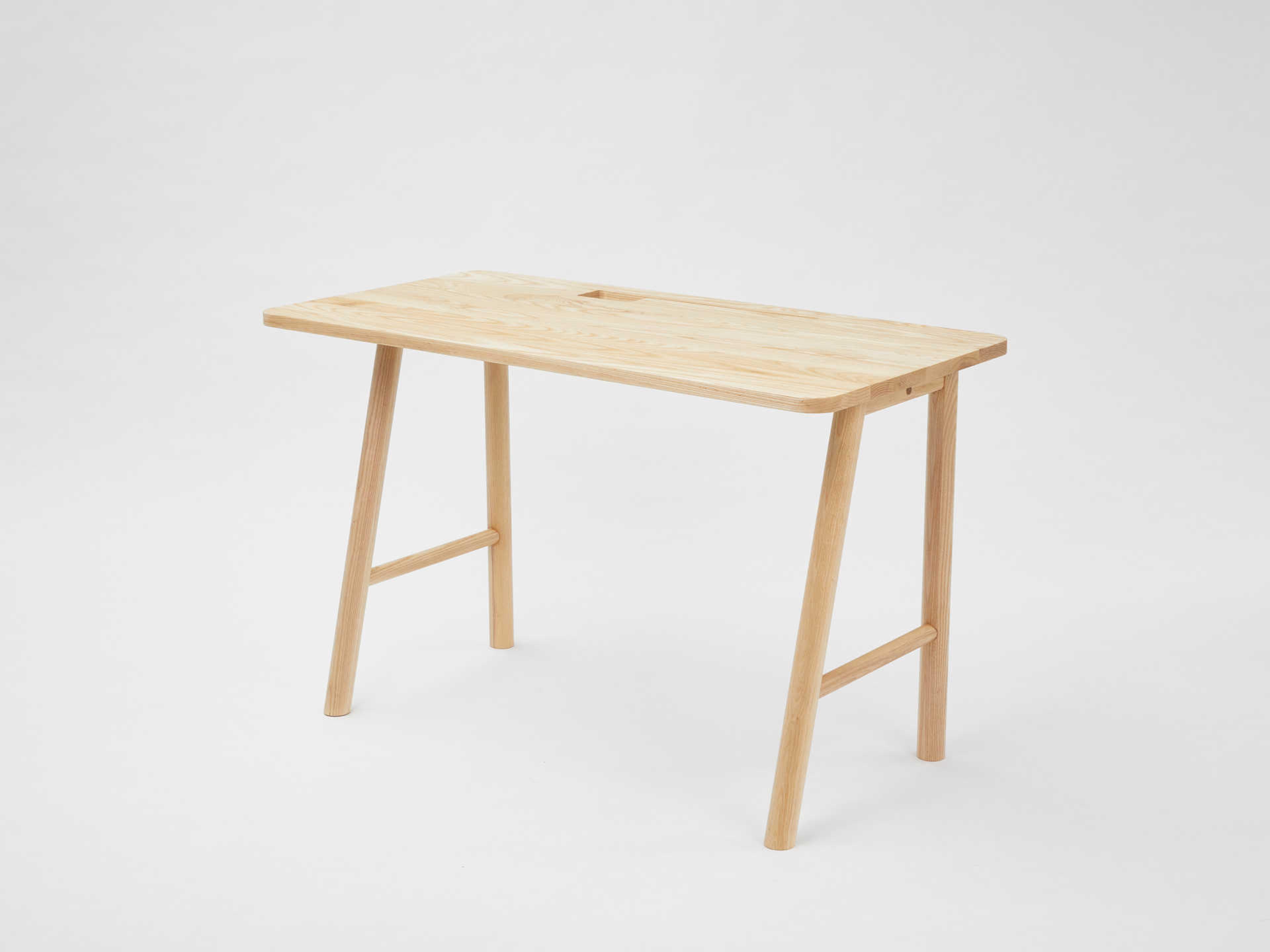 Mash Studios Brown Ash Wood Computer Desk