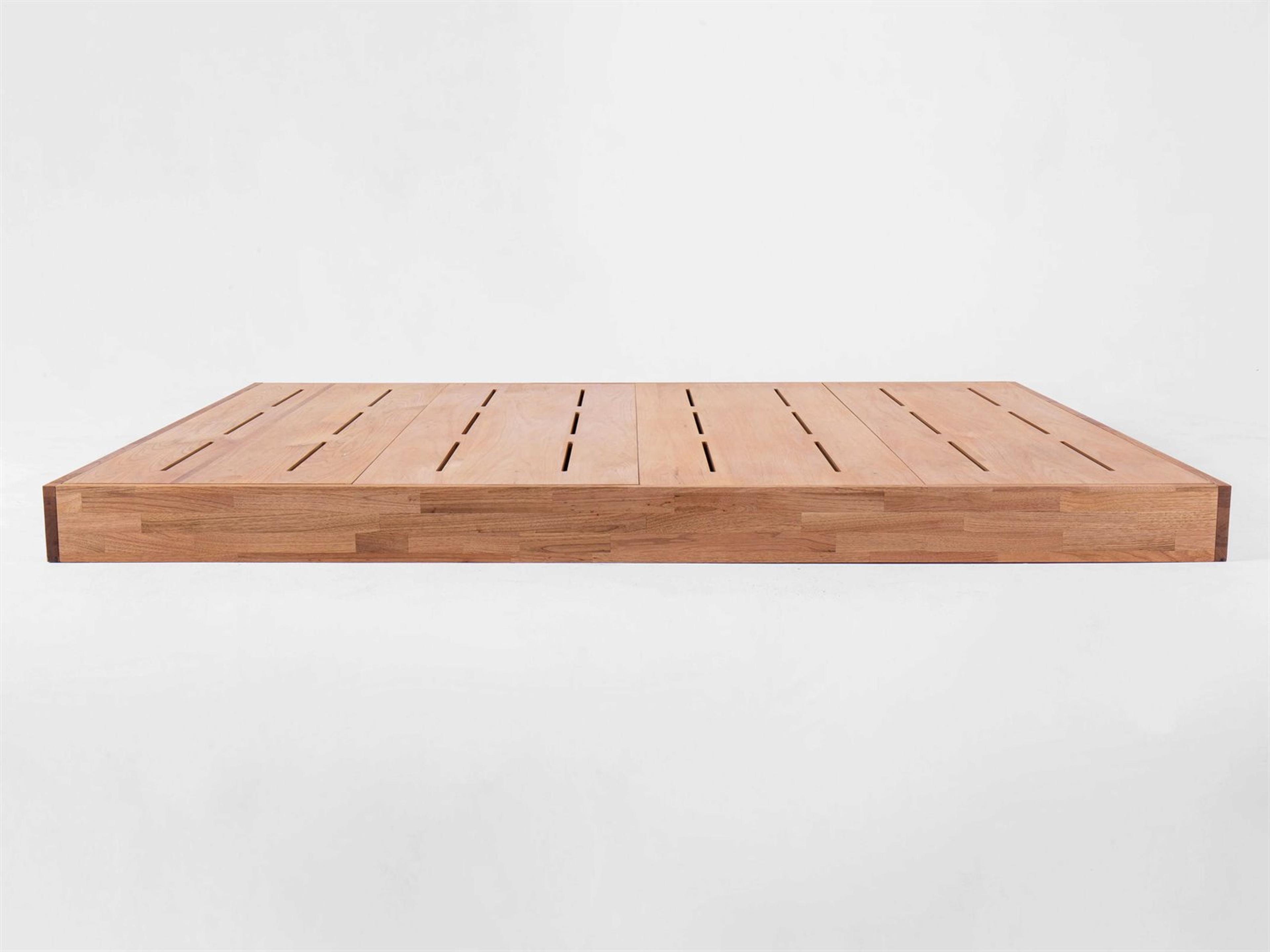 Mash Studios Walnut Brown Wood Queen Platform Bed