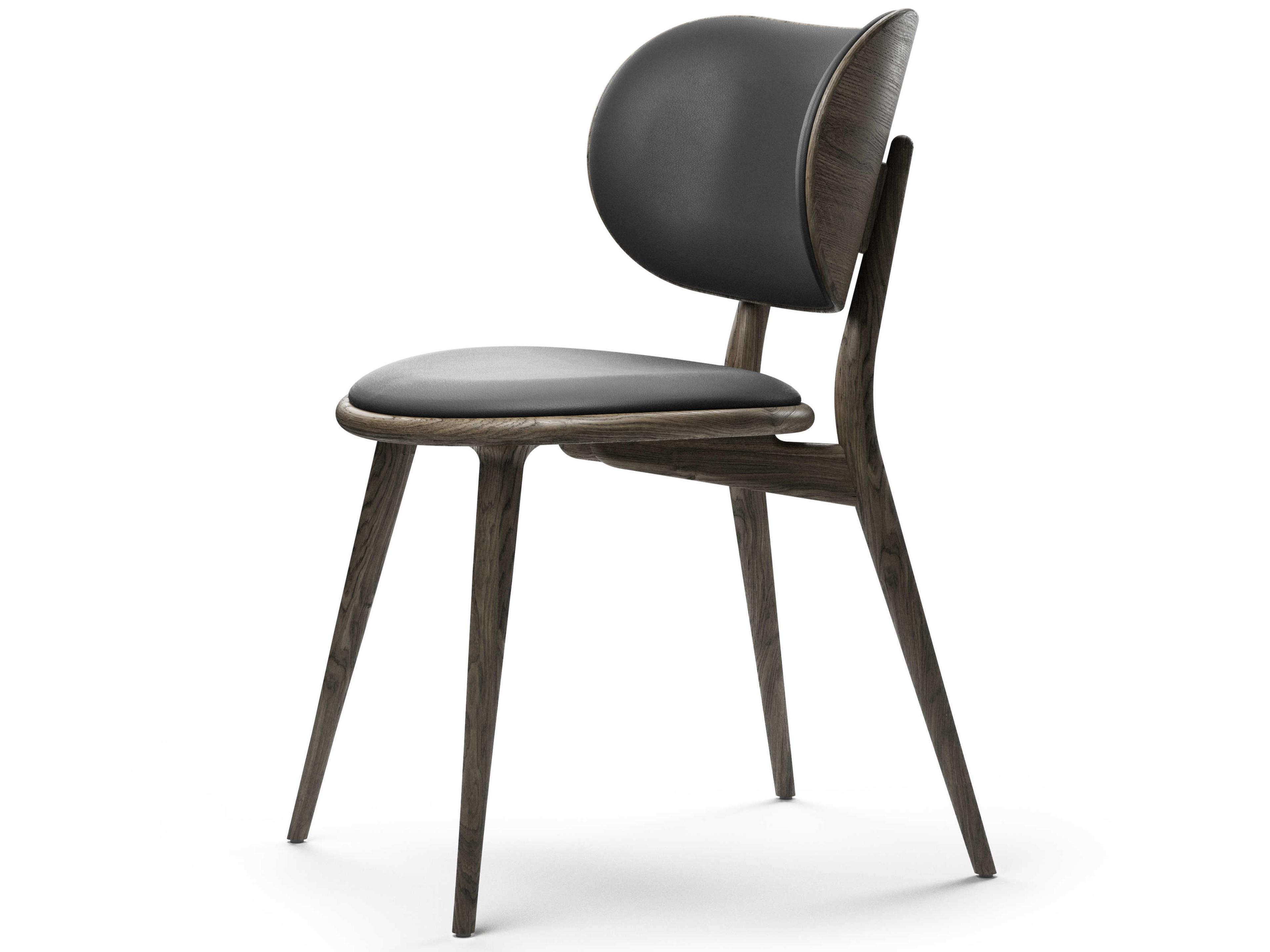 Leather Brown Upholstered Side Dining Chair