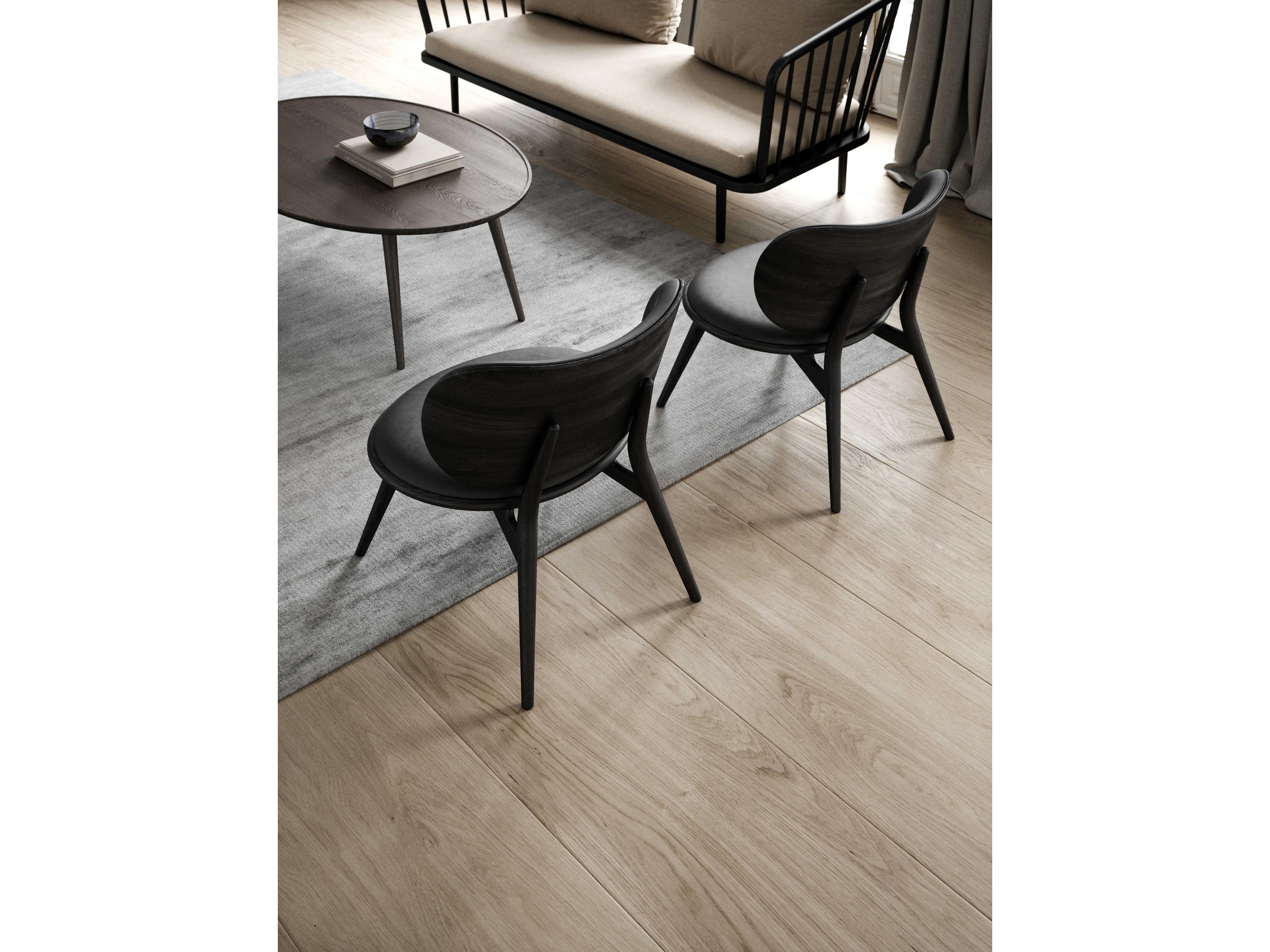 Mater Brown Leather Accent Chair