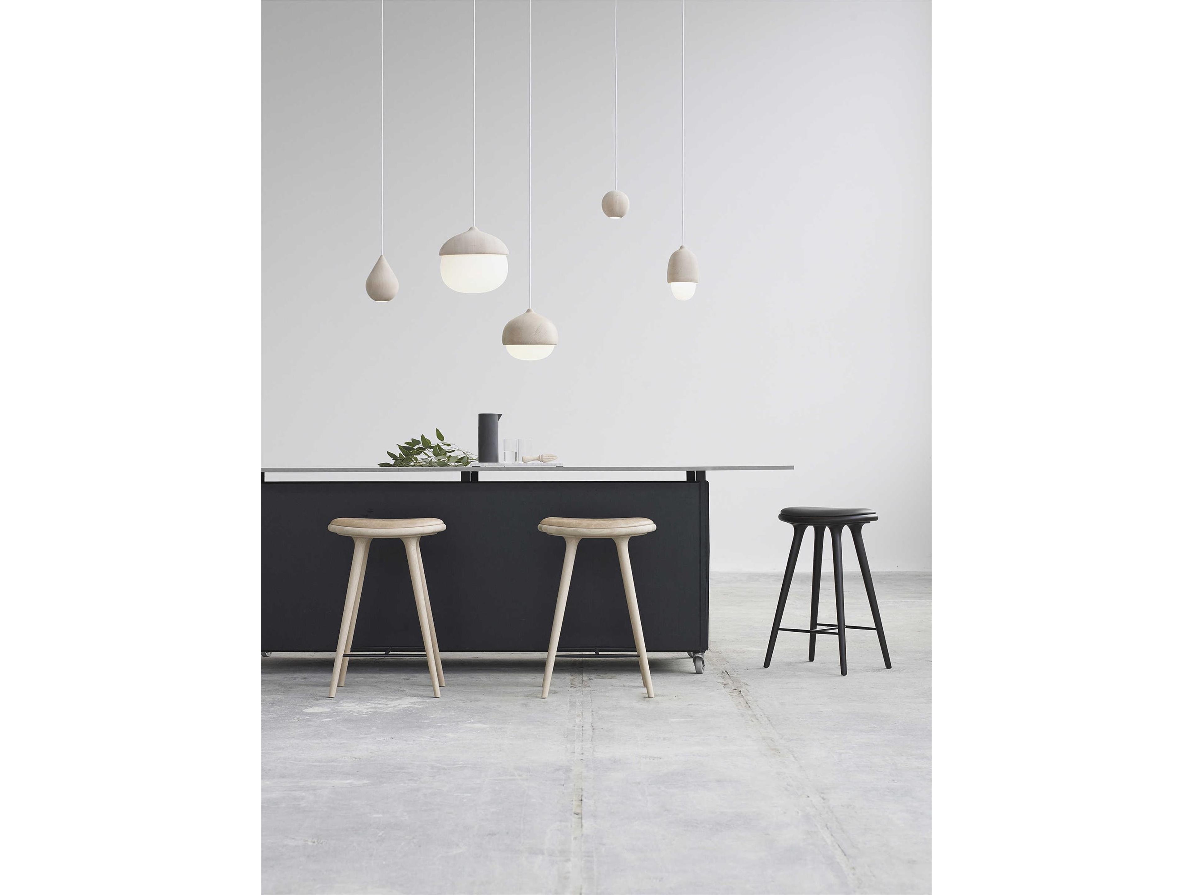 Mater Liuku Matt Lacquered Off White LED Round Mini Pendant