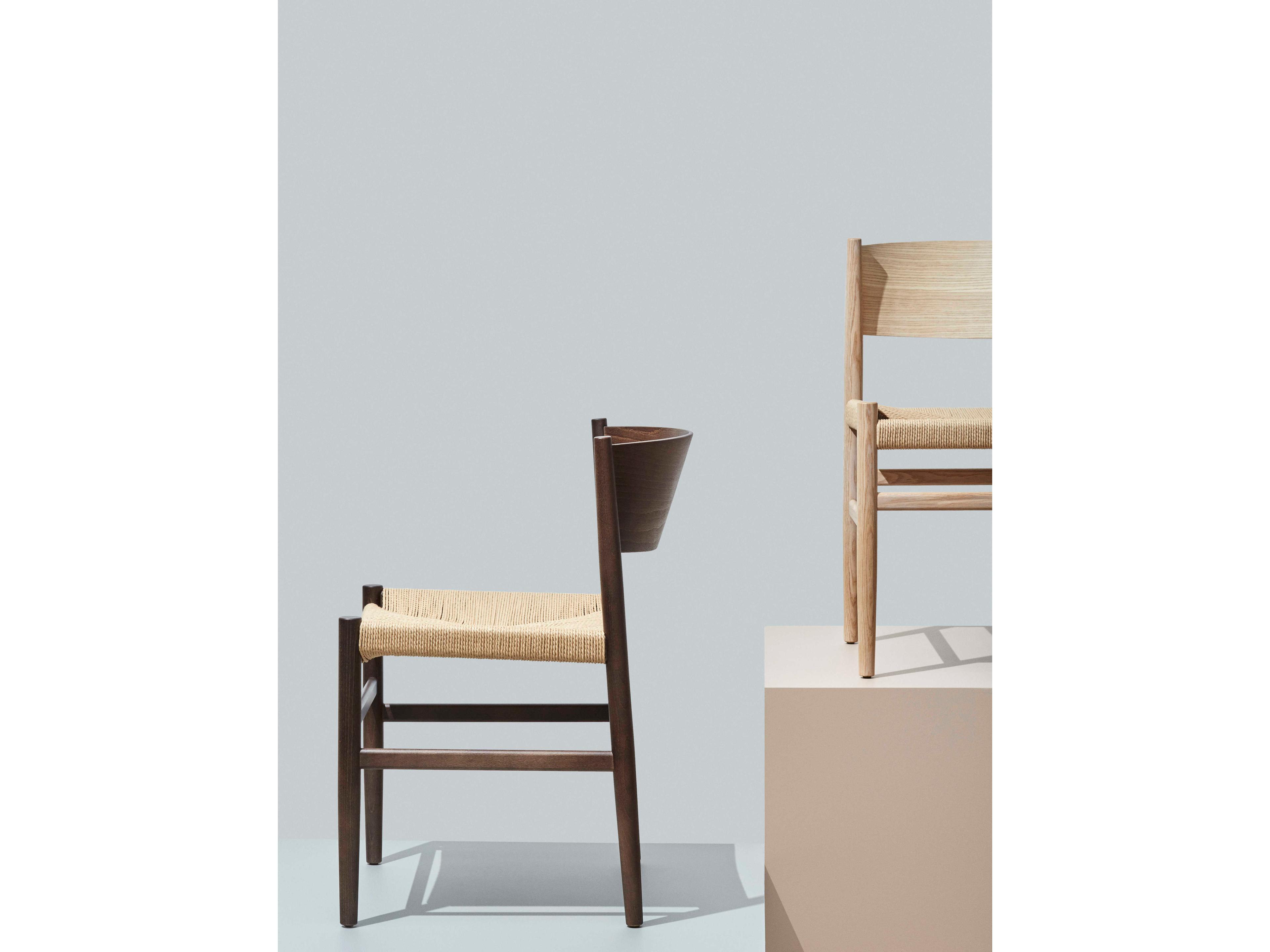 Mater Nestor Brown Side Dining Chair
