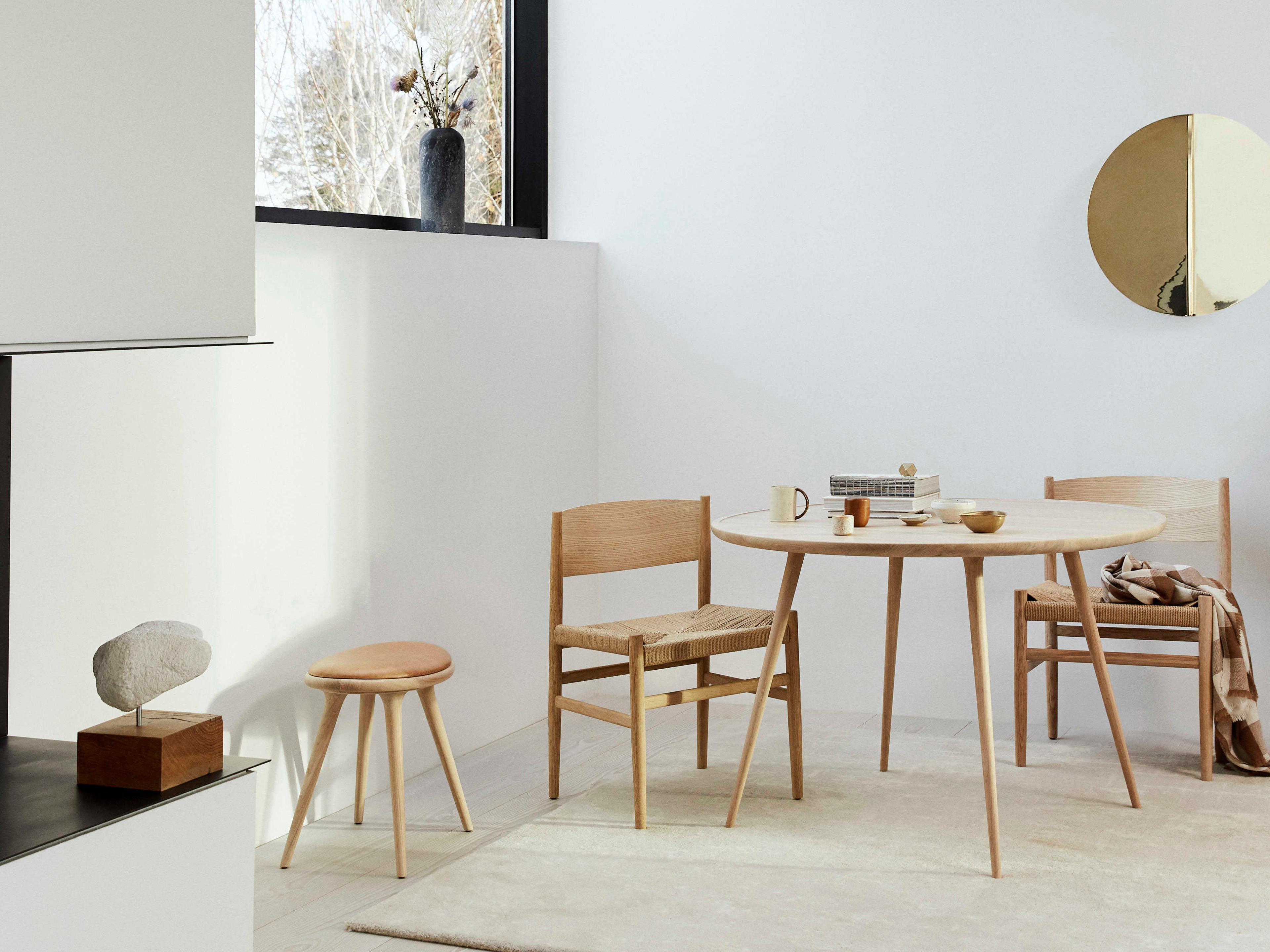 Mater Nestor Natural Side Dining Chair