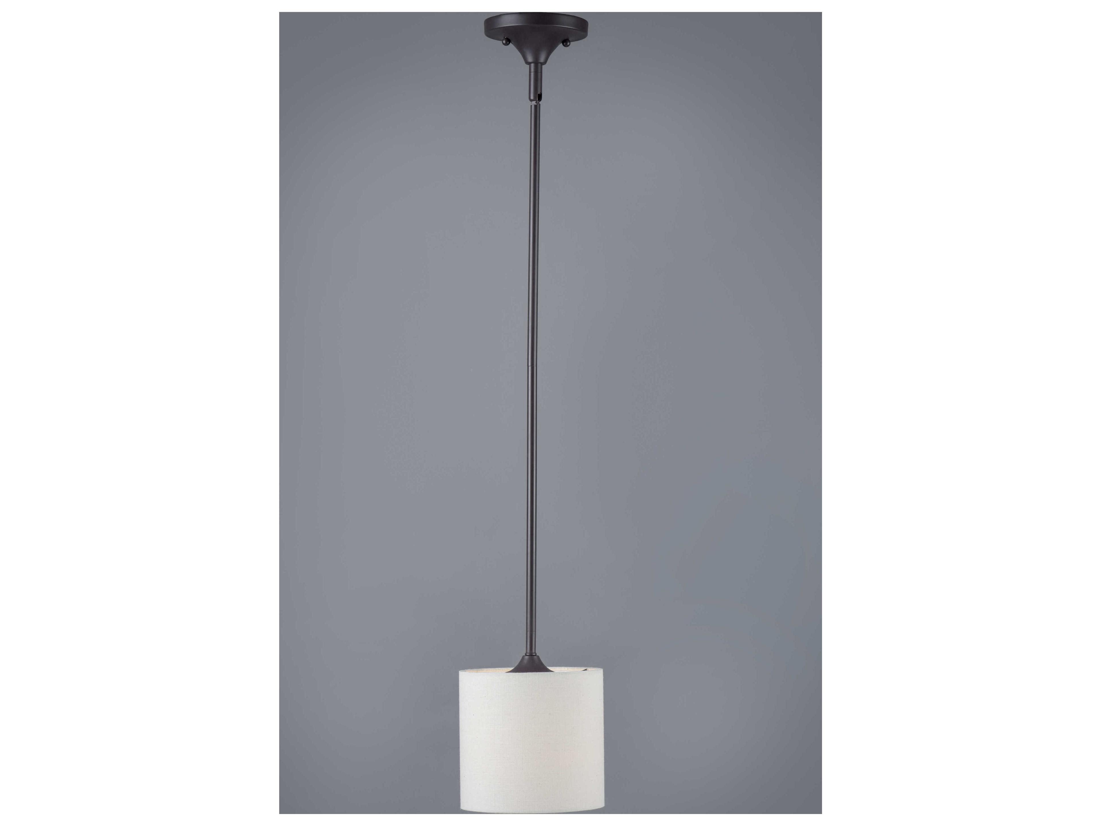 Maxim Lighting Bongo 2-Light Oil Rubbed Bronze Drum Pendant