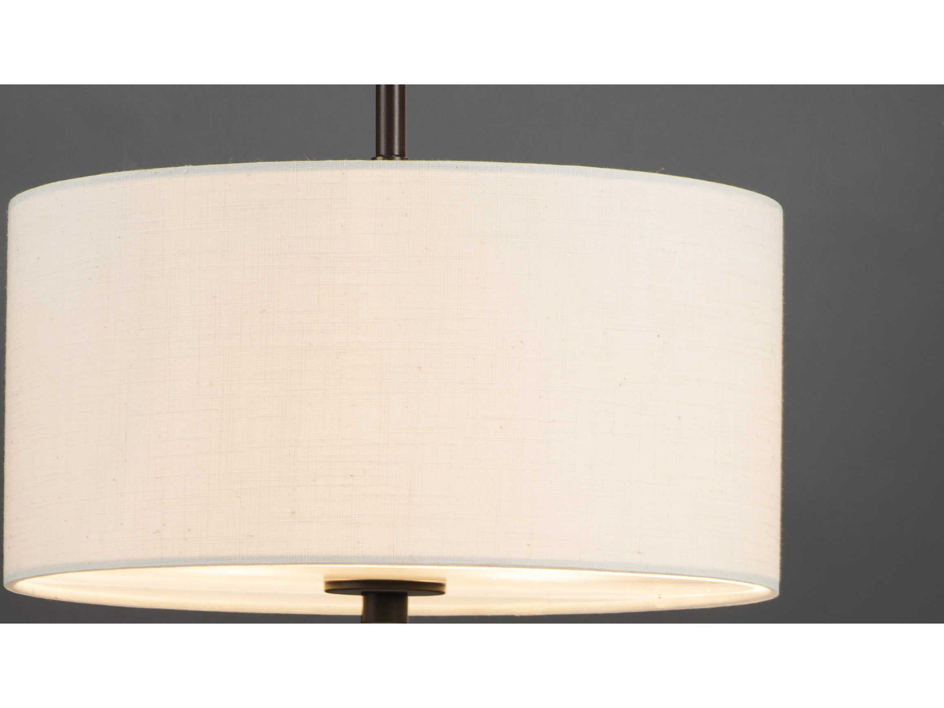 Maxim Lighting Bongo 2-Light Oil Rubbed Bronze Drum Pendant