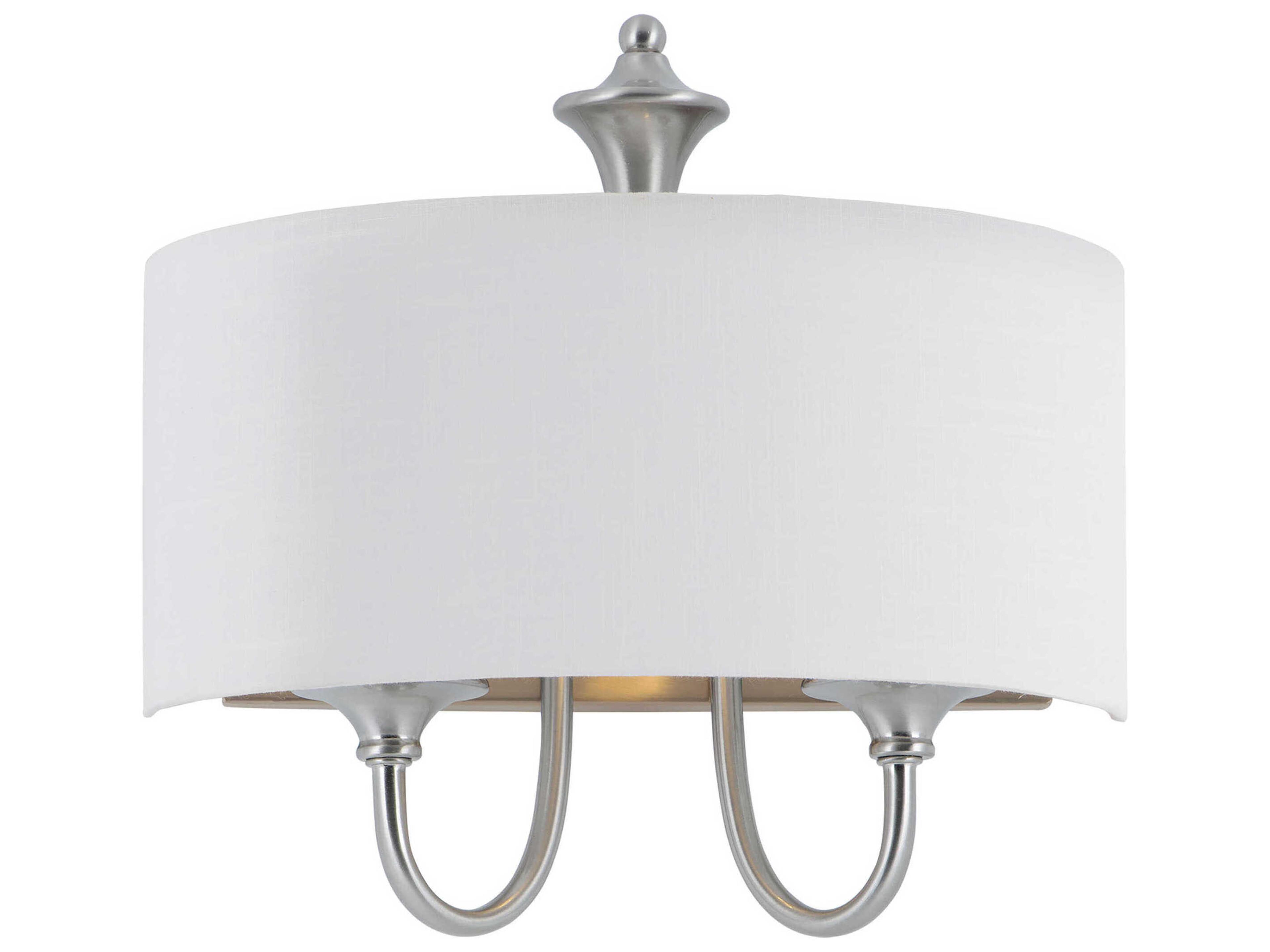Bongo Satin Nickel Wall Sconce