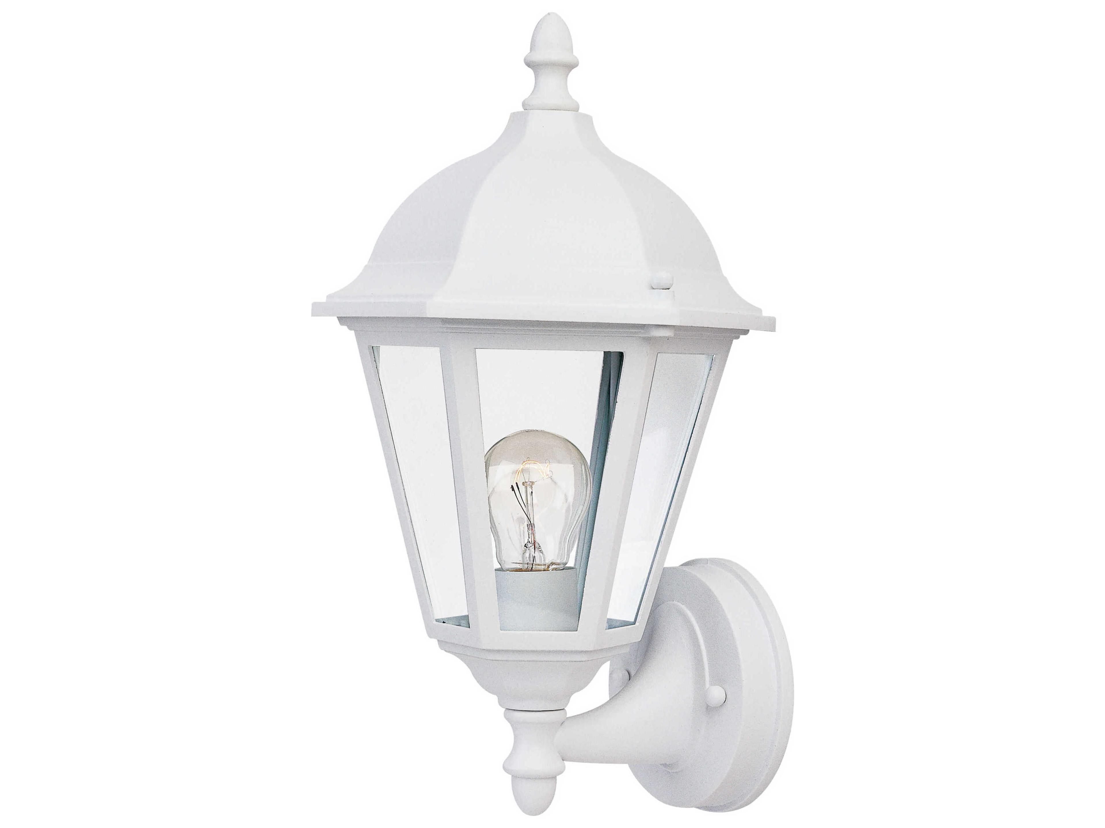 Westlake & Clear Glass Incandescent Outdoor Wall Light