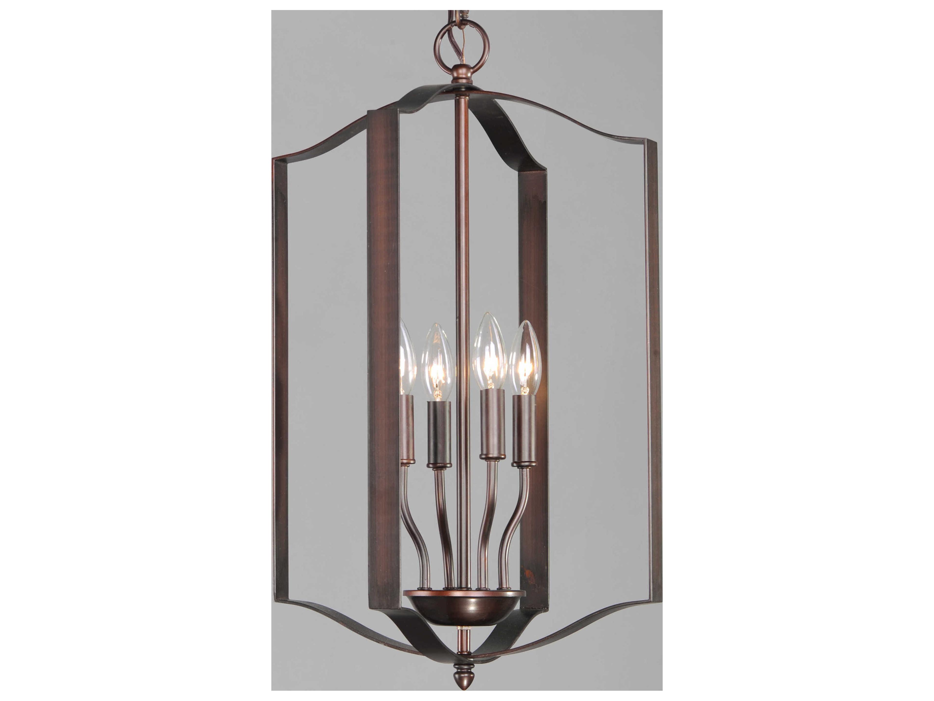 Maxim Lighting Provident 4-Light Oil Rubbed Bronze Candelabra Chandelier