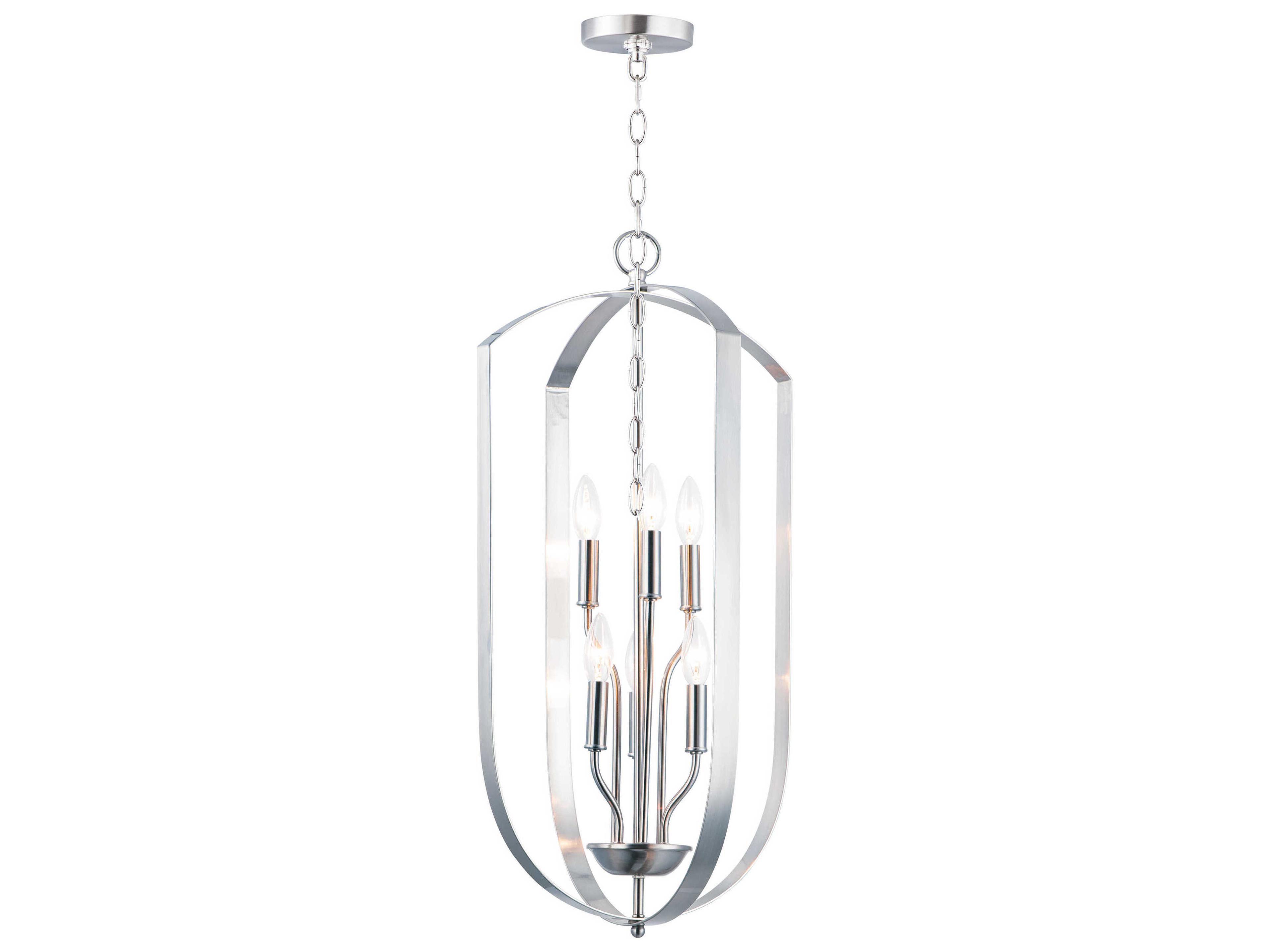 Provident 6-Light Satin Nickel Chandelier