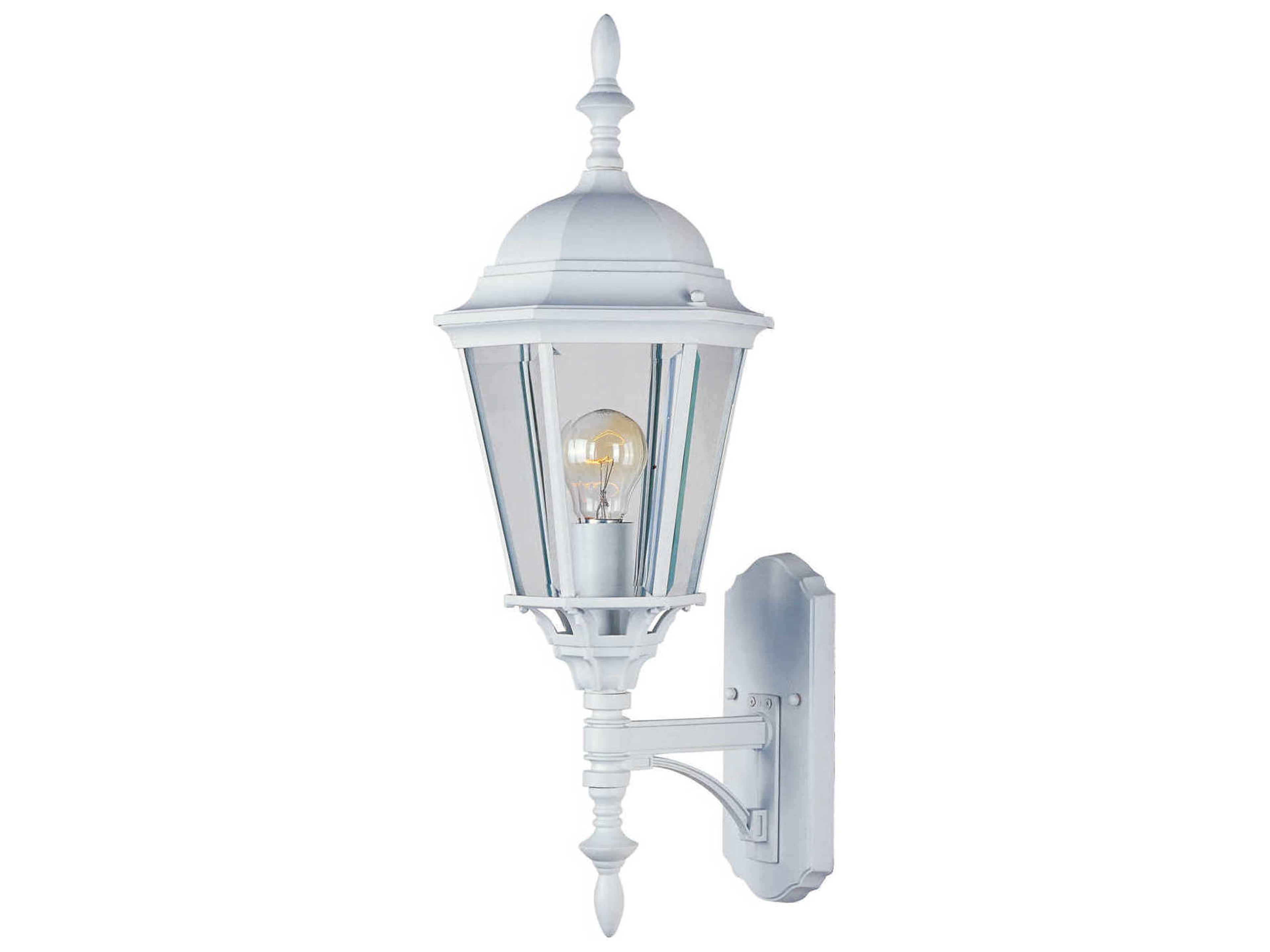 Westlake & Clear Glass Incandescent Outdoor Wall Light