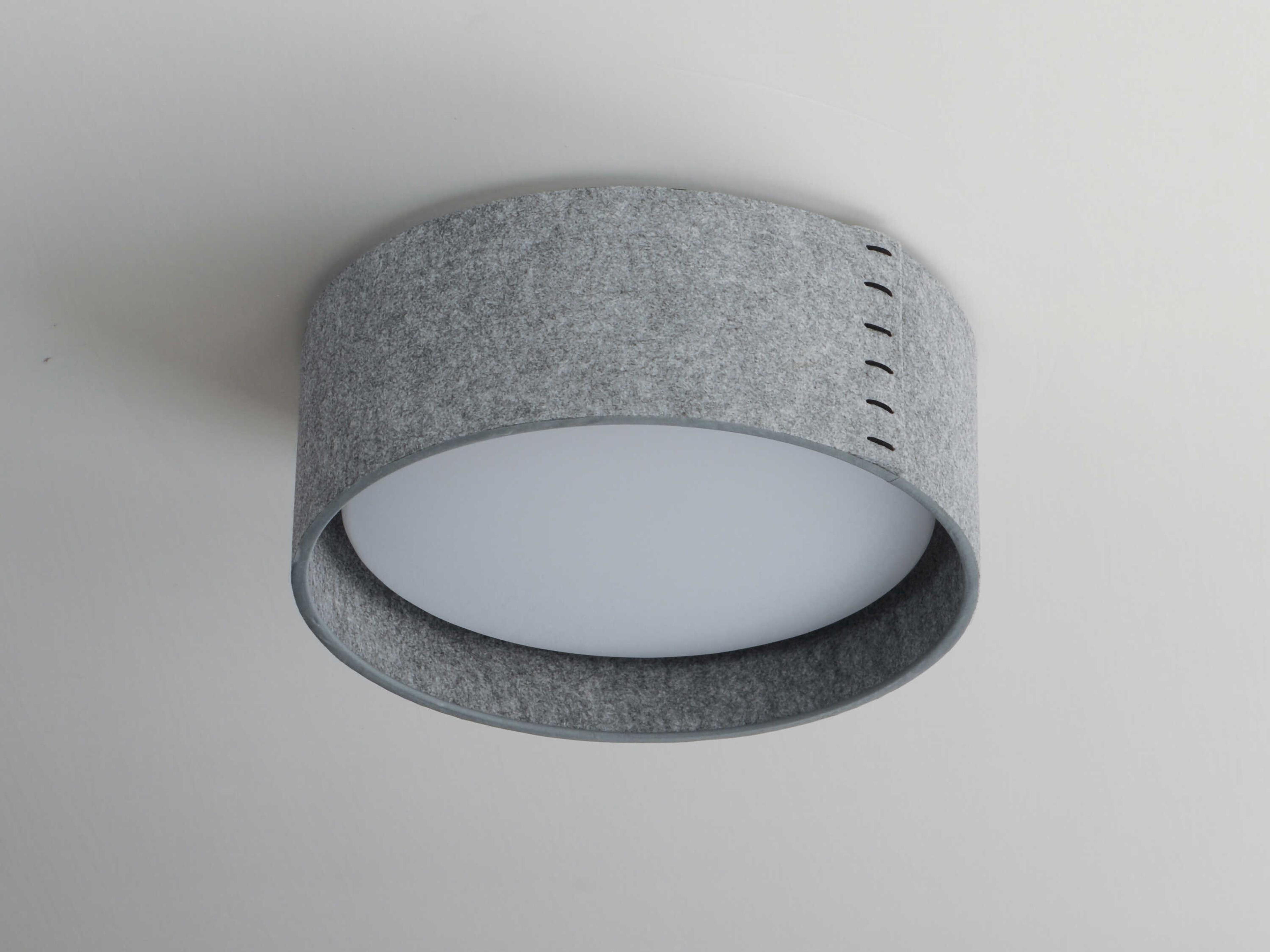 Maxim Lighting Prime 3-Light Gray LED Drum Flush Mount