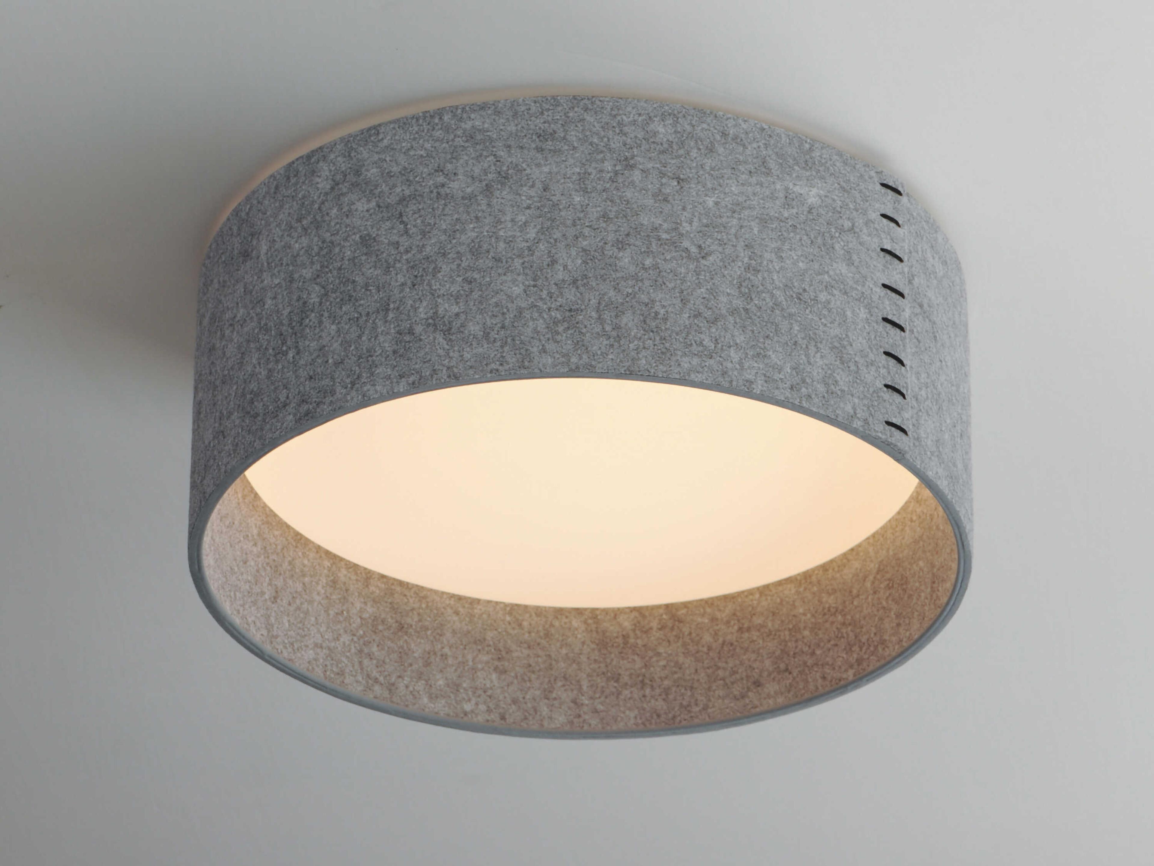 Maxim Lighting Prime 5-Light Gray LED Drum Flush Mount