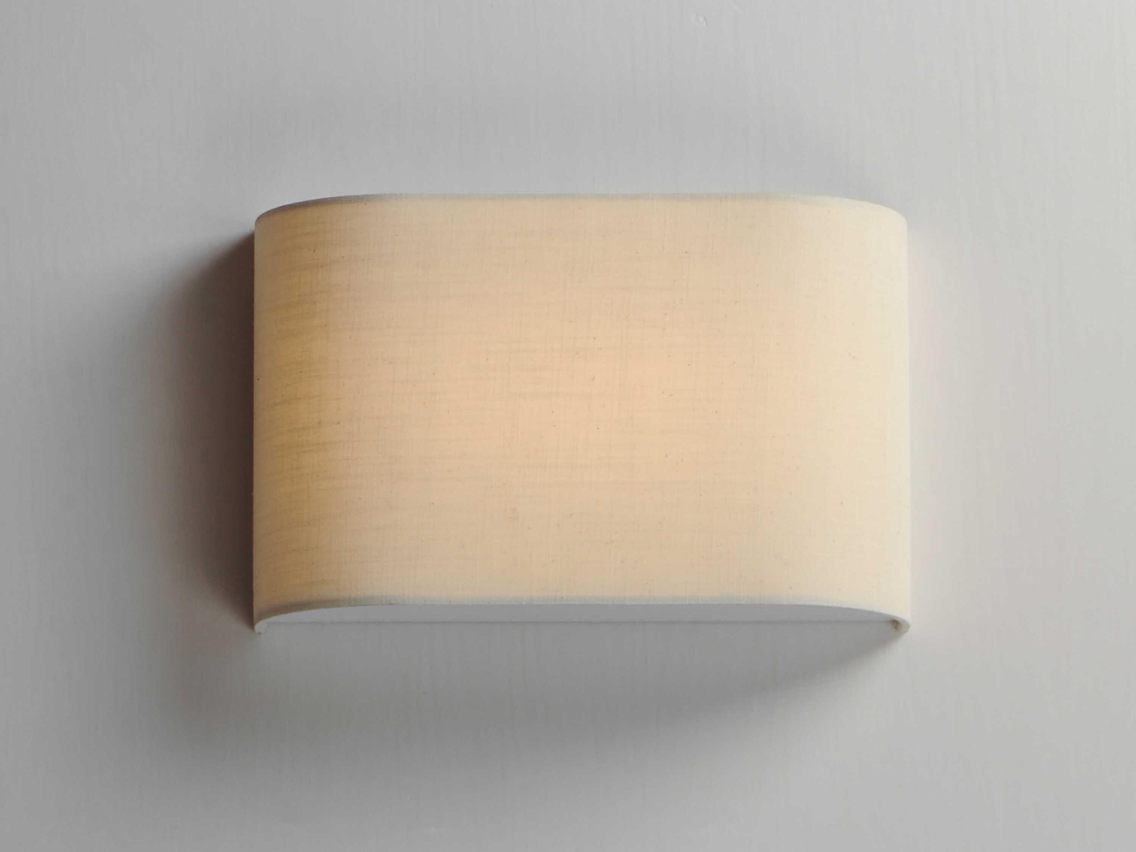 Maxim Lighting Prime 1-Light Oatmeal Linen White LED Wall Sconce