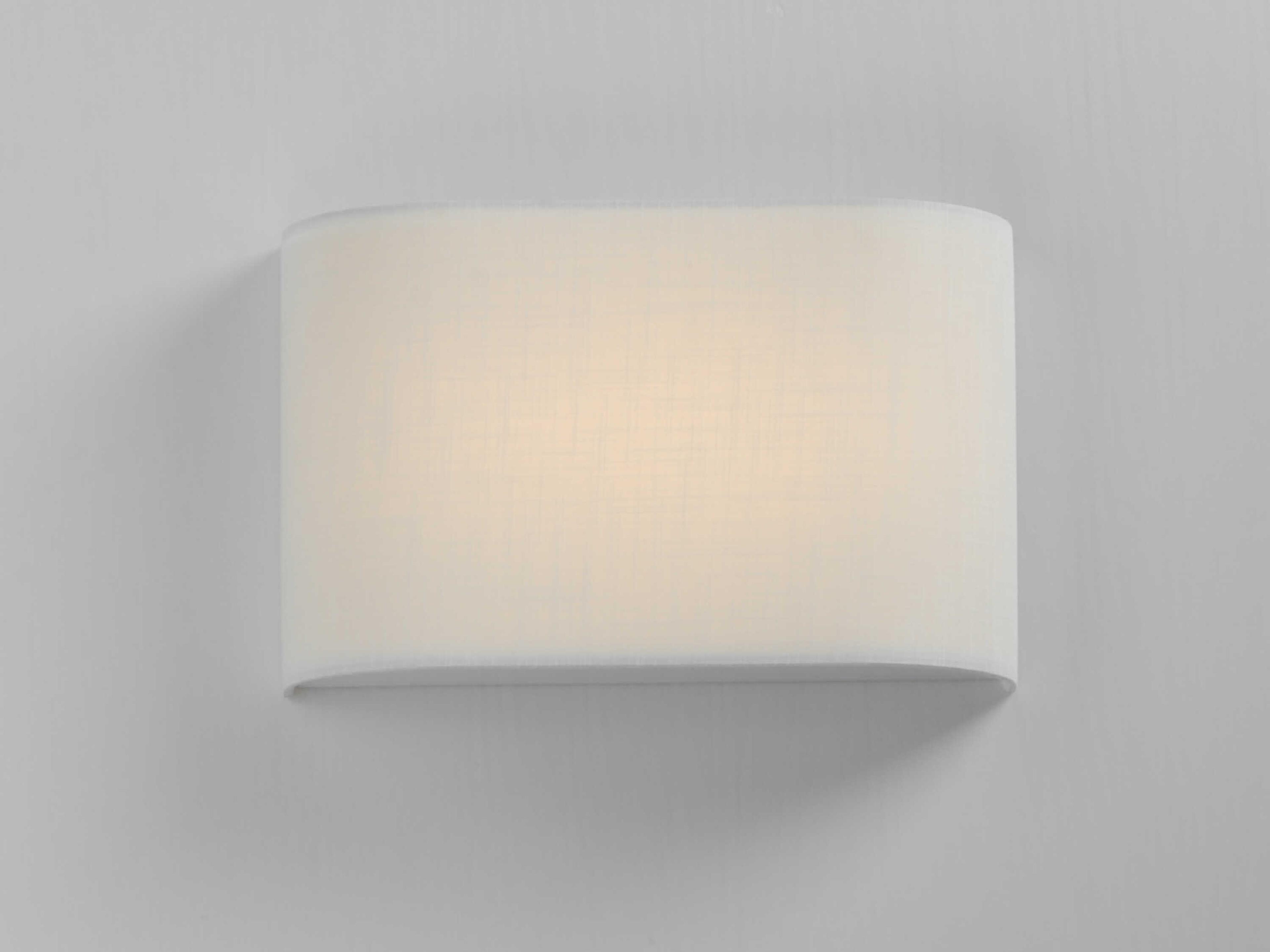 Maxim Lighting Prime 1-Light White Linen LED Wall Sconce