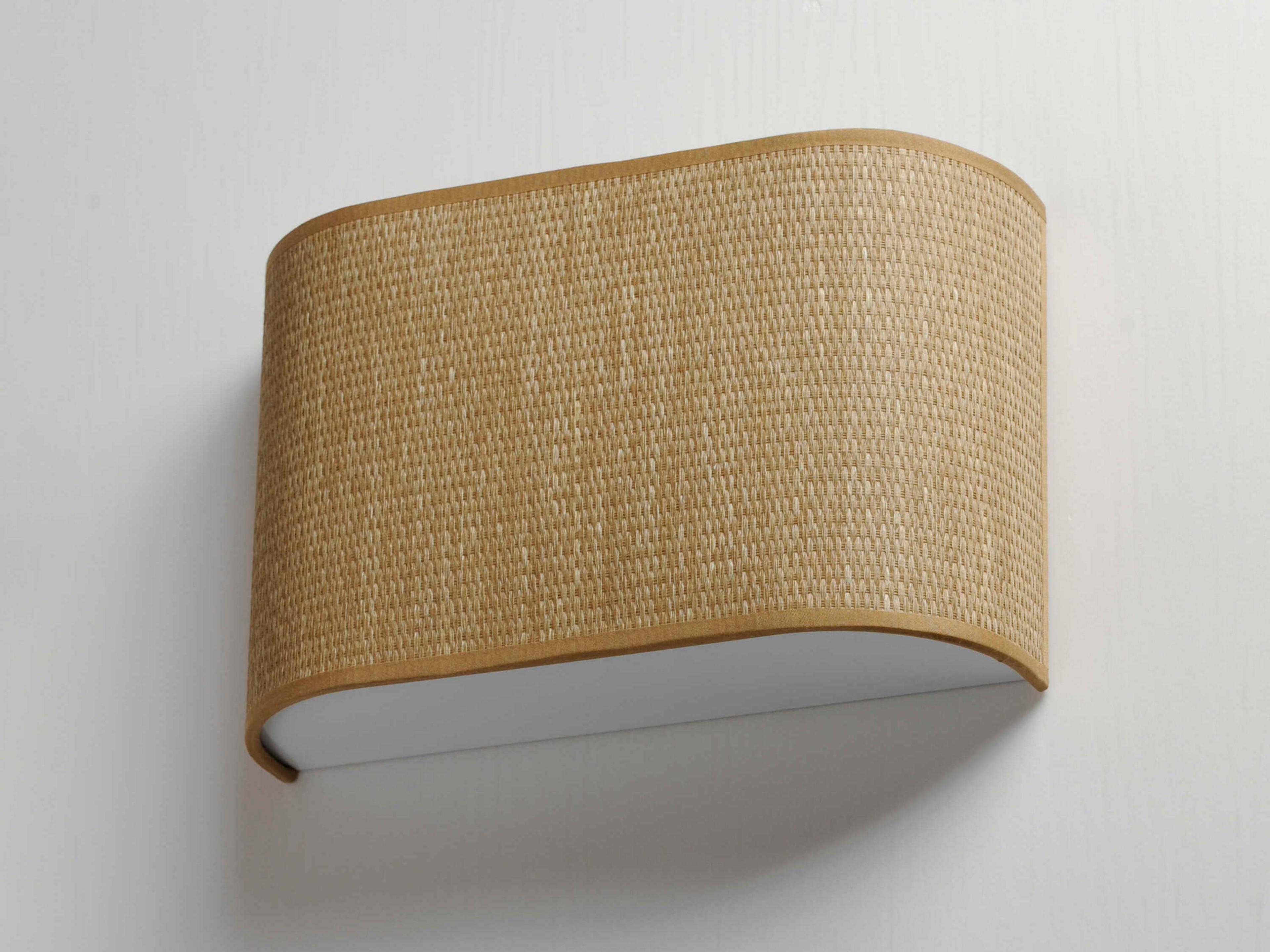 Maxim Lighting Prime 1-Light Grasscloth Brown LED Wall Sconce