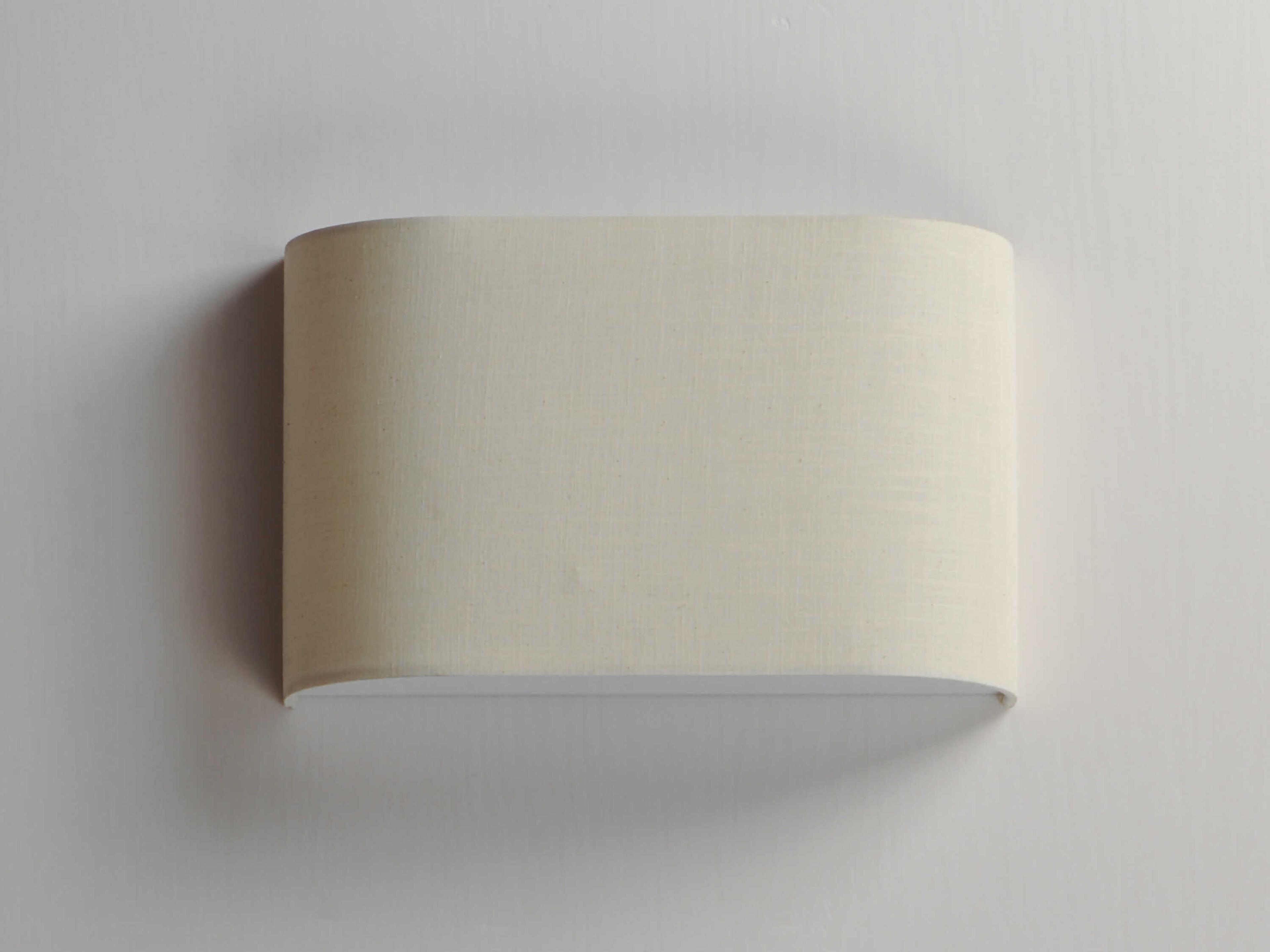 Maxim Lighting Prime 1-Light Oatmeal Linen White Wall Sconce