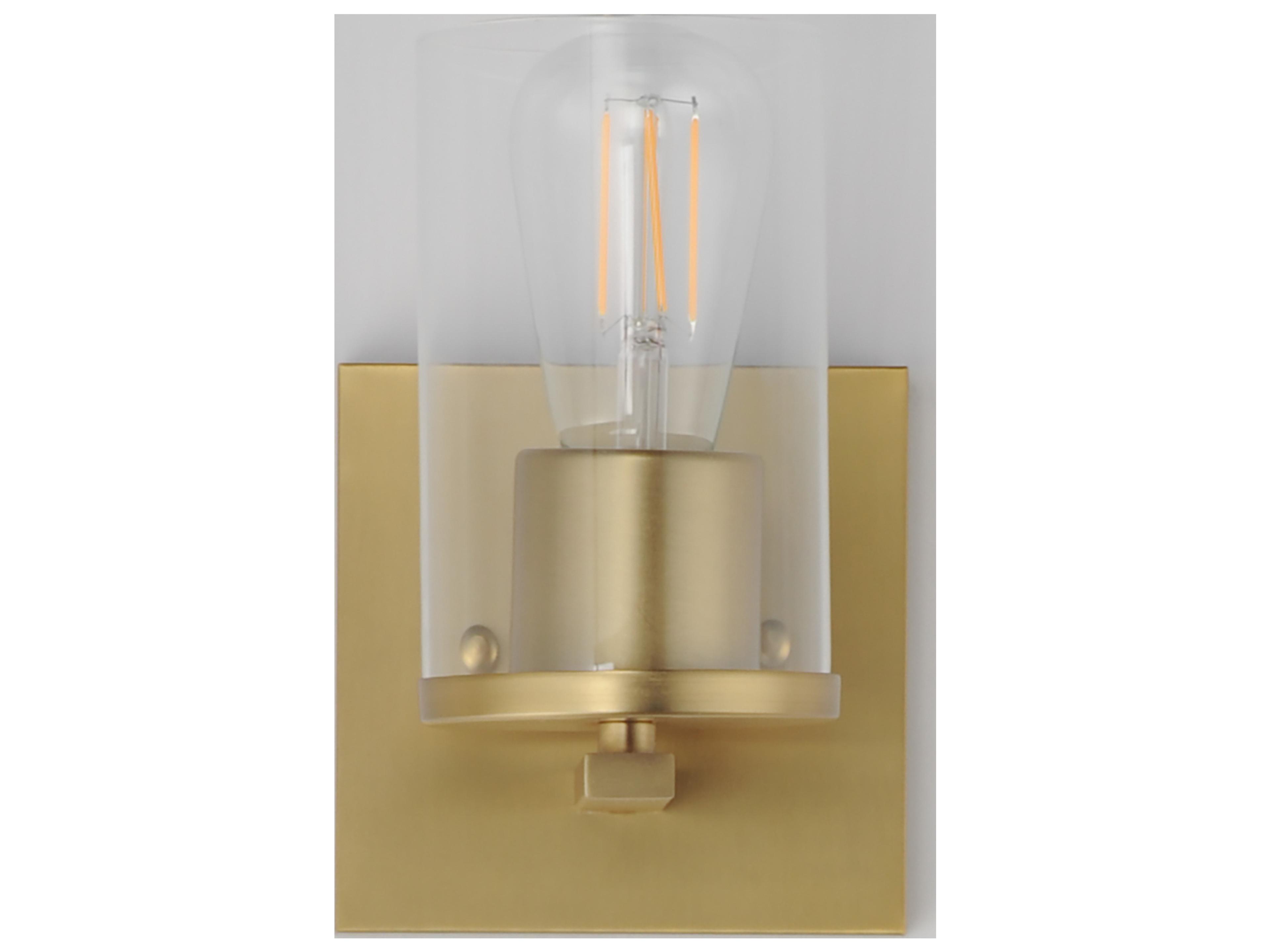 Maxim Lighting Lateral 1- Light Satin Brass Wall Sconce
