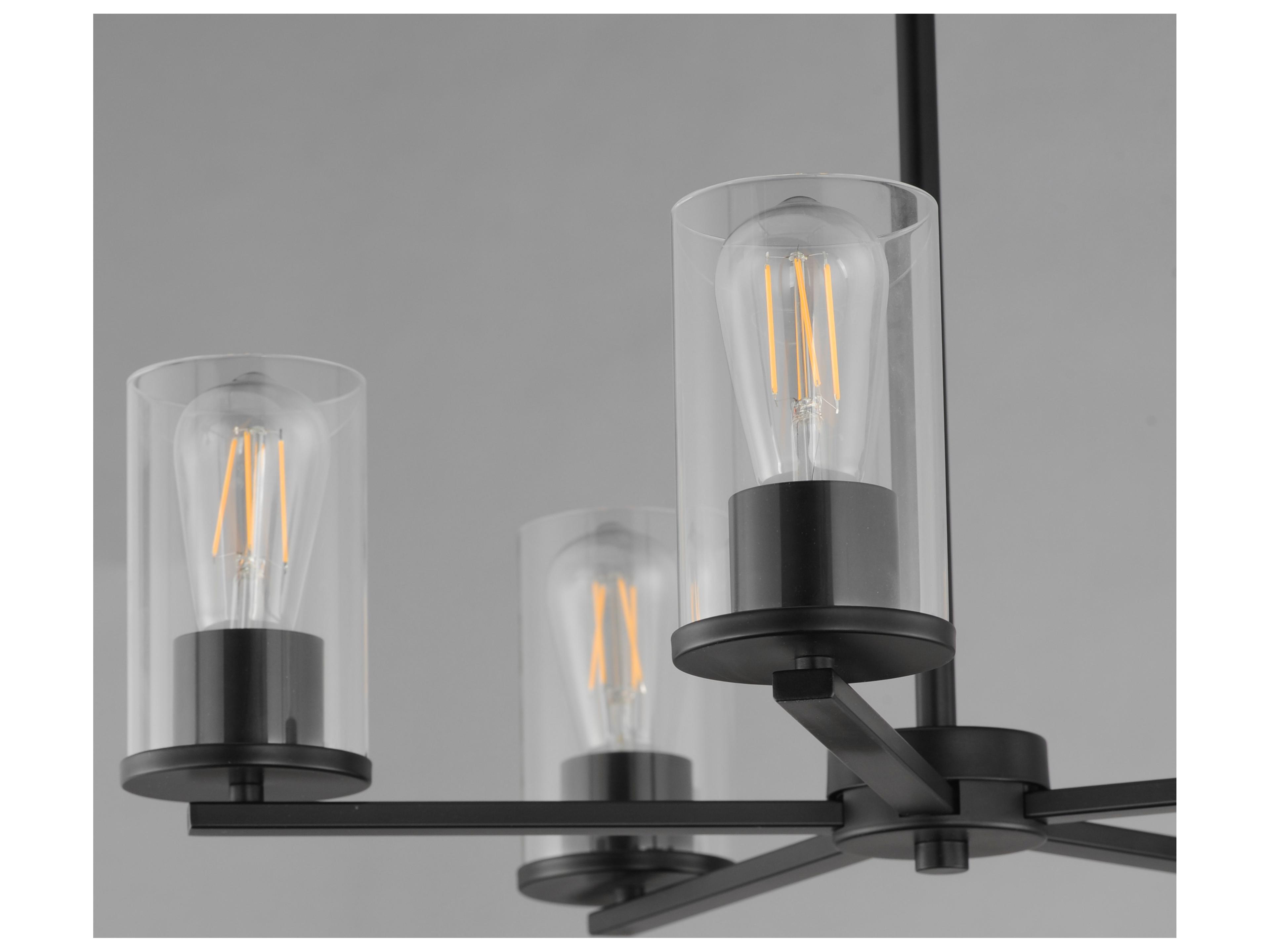 Maxim Lighting Lateral 5- Light Black Chandelier