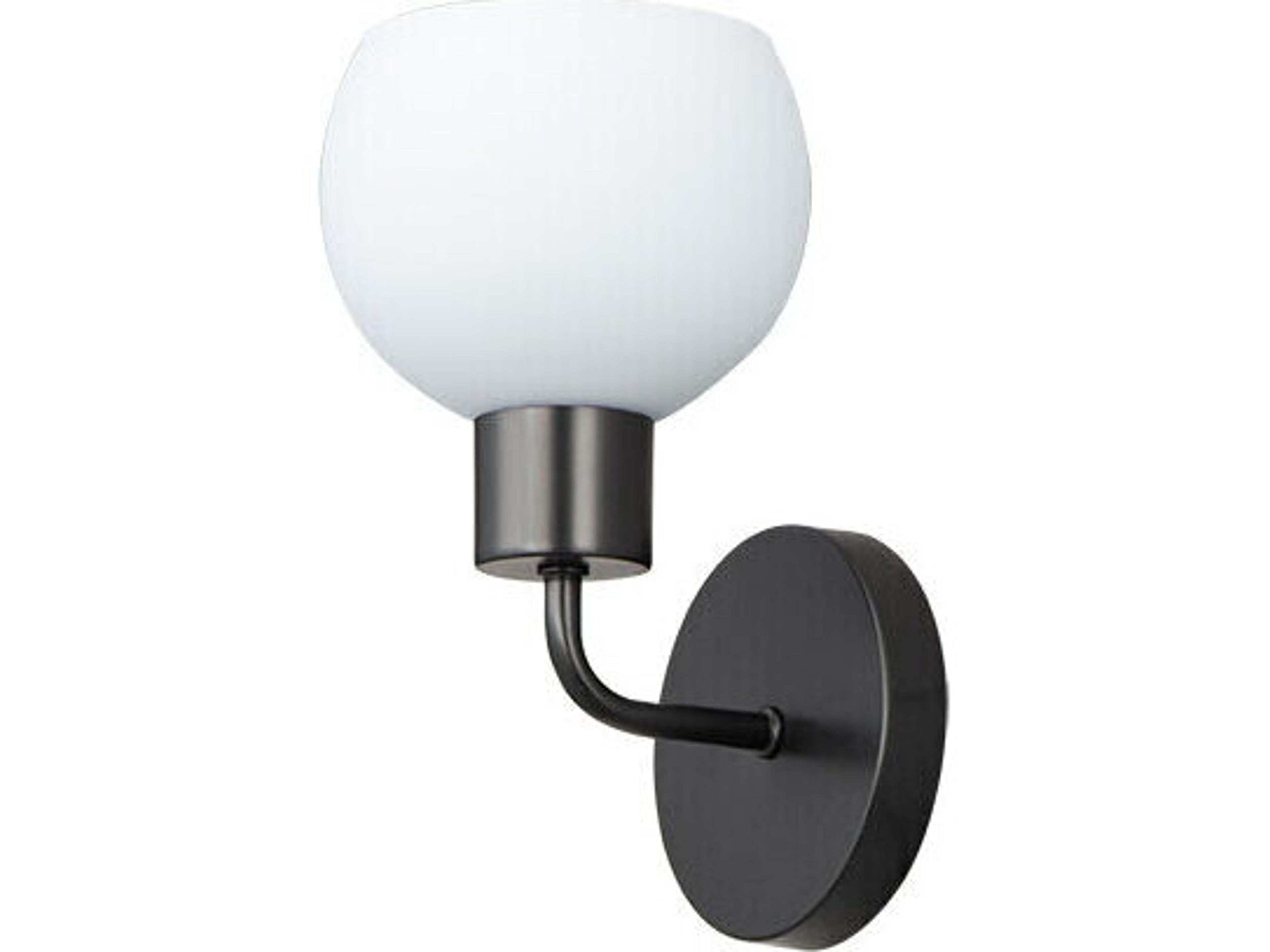 Coraline 1-light Black Wall Sconce