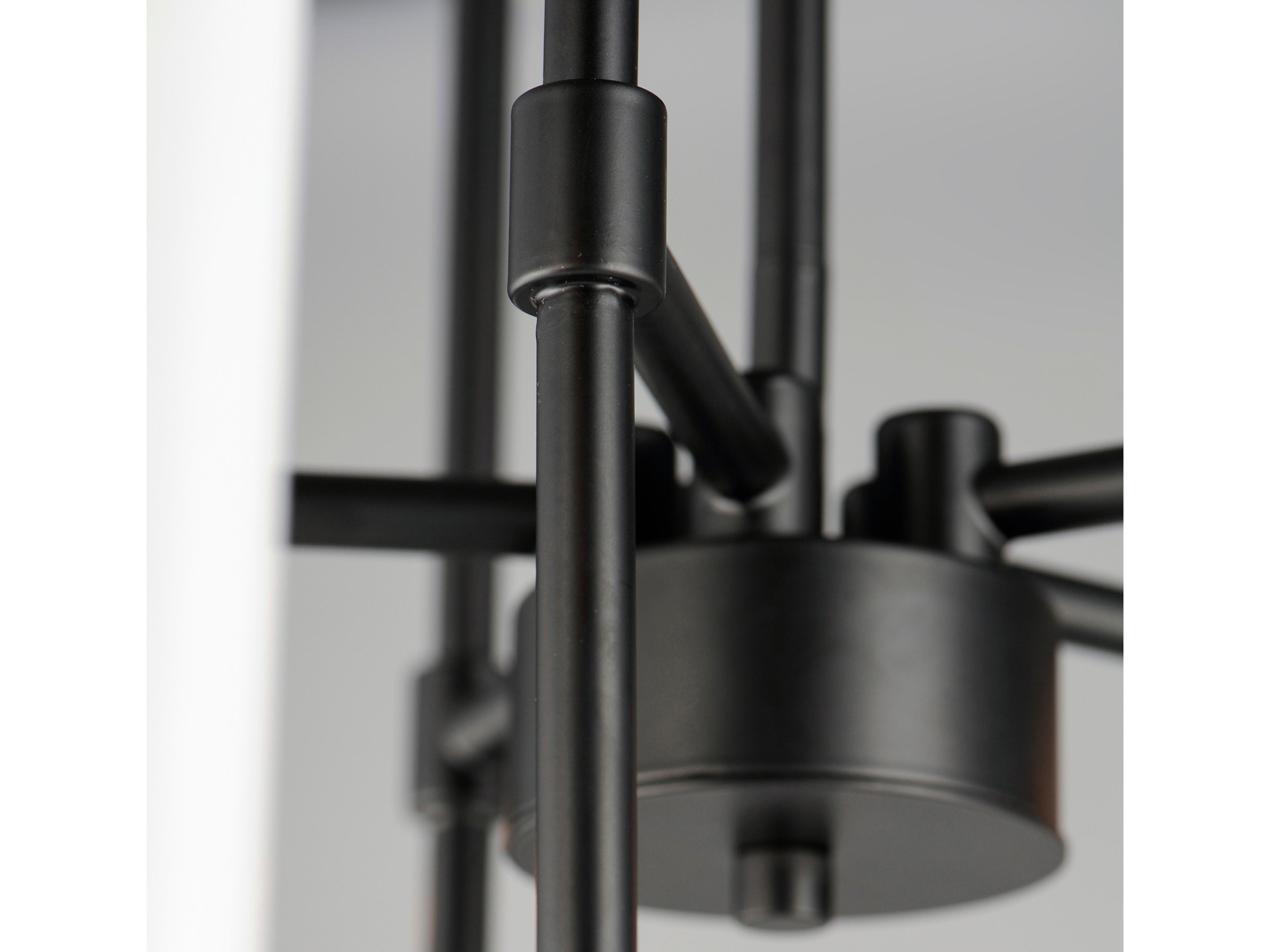 Maxim Lighting Tux 5-Light Black Candelabra Chandelier