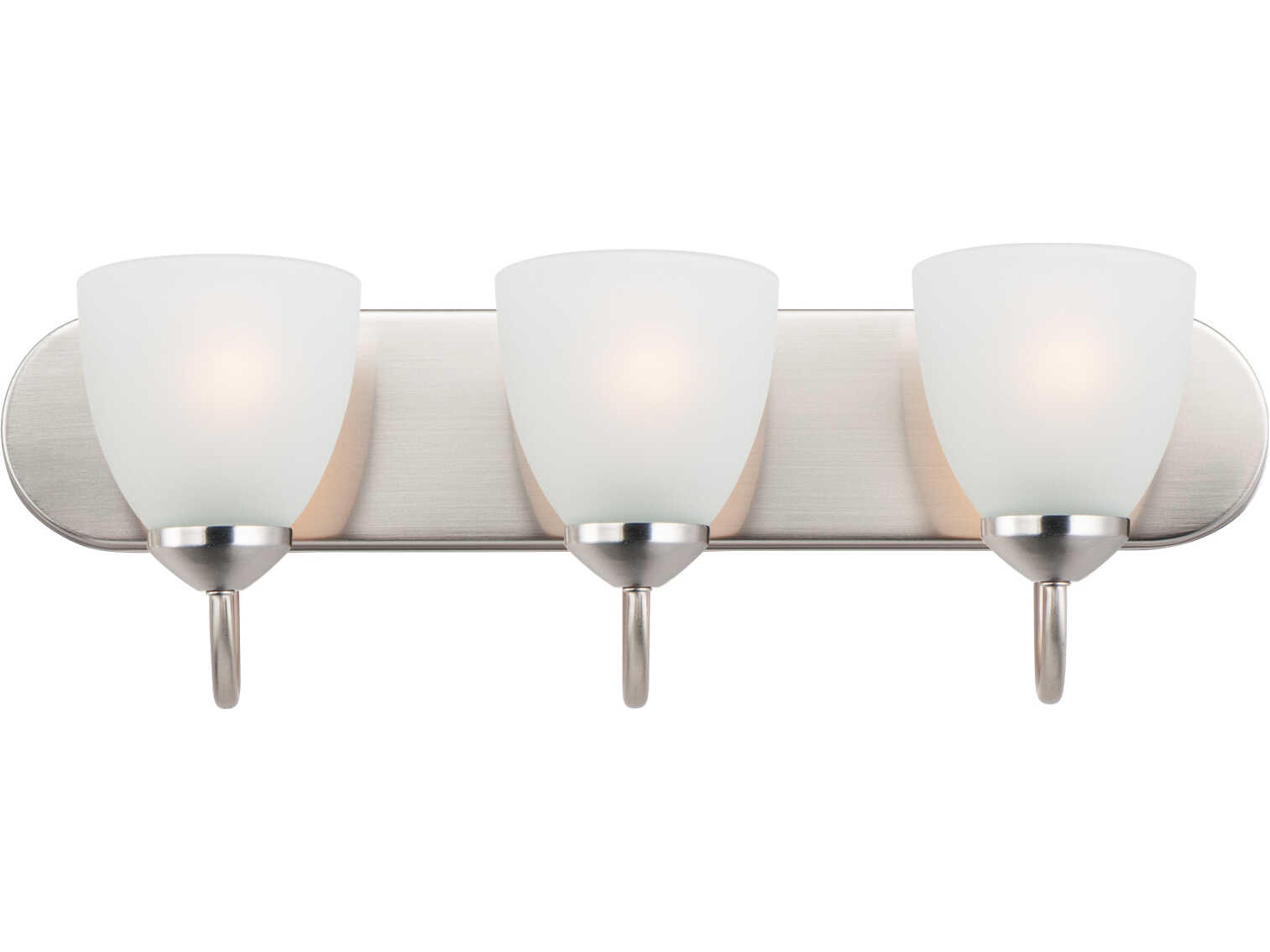 Axis 3-Light Polished Chrome Vanity Light