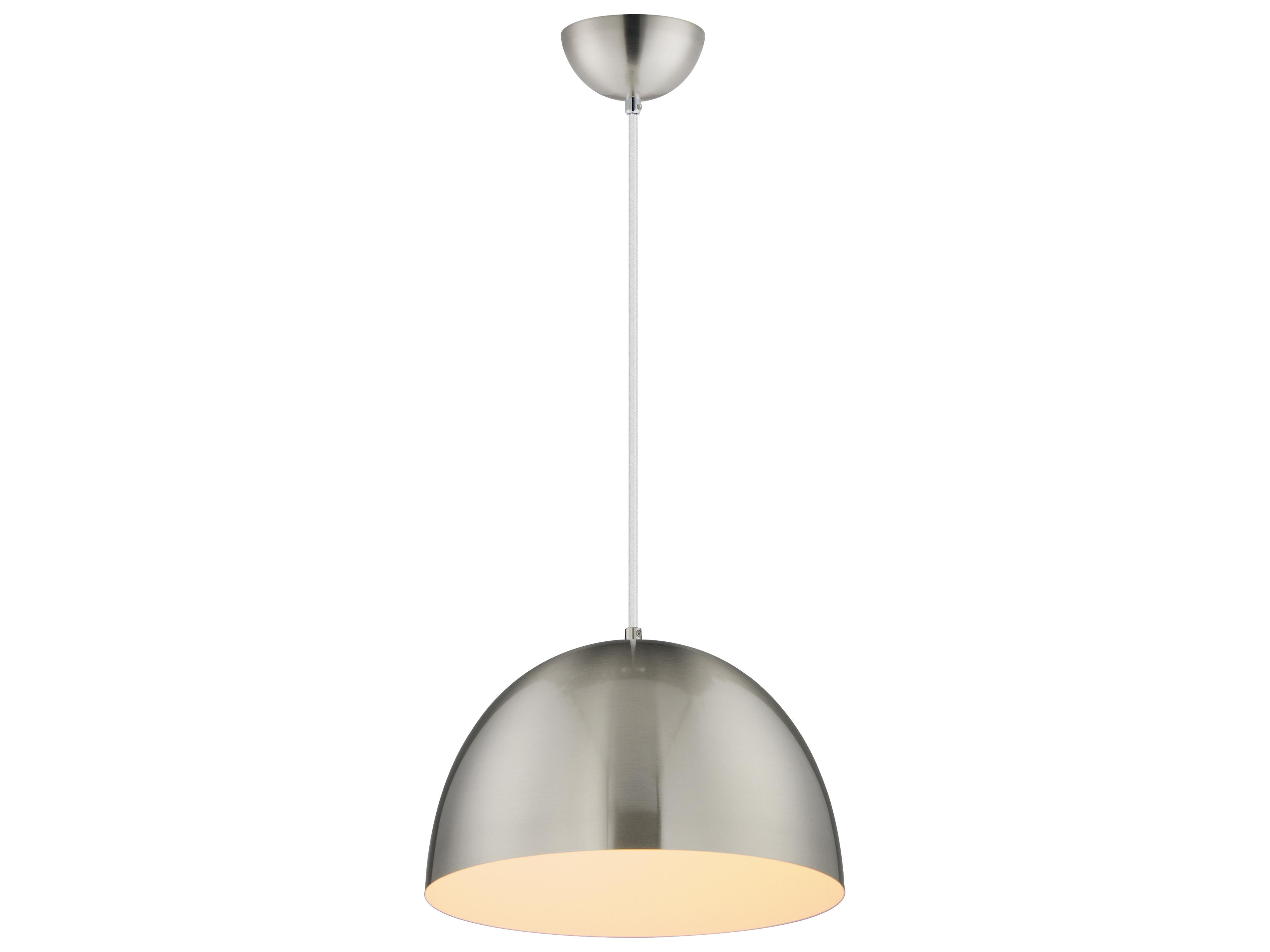 Tova 1-Light Satin Nickel Pendant