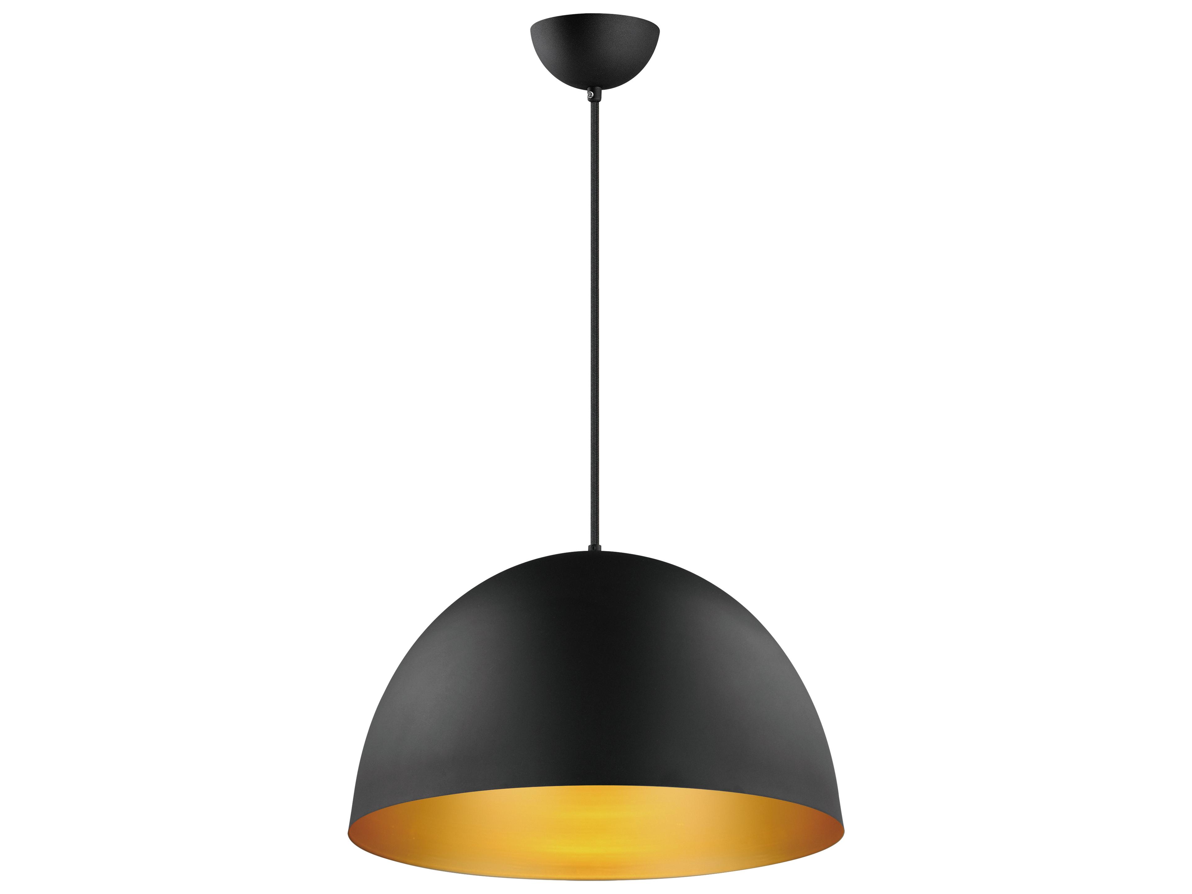 Tova 1-Light Black Gold Pendant