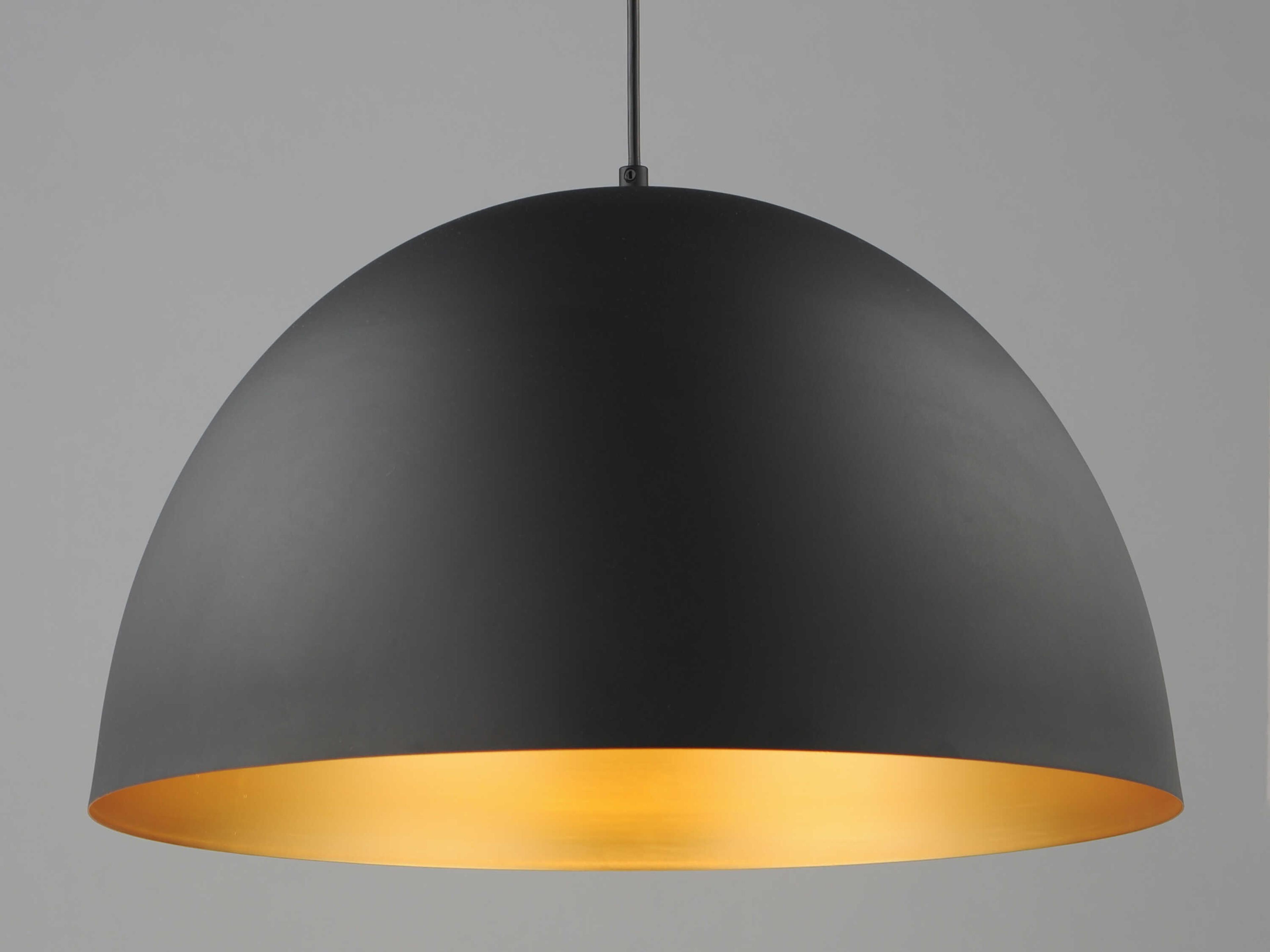 Maxim Lighting Tova 1-Light Black Gold Pendant