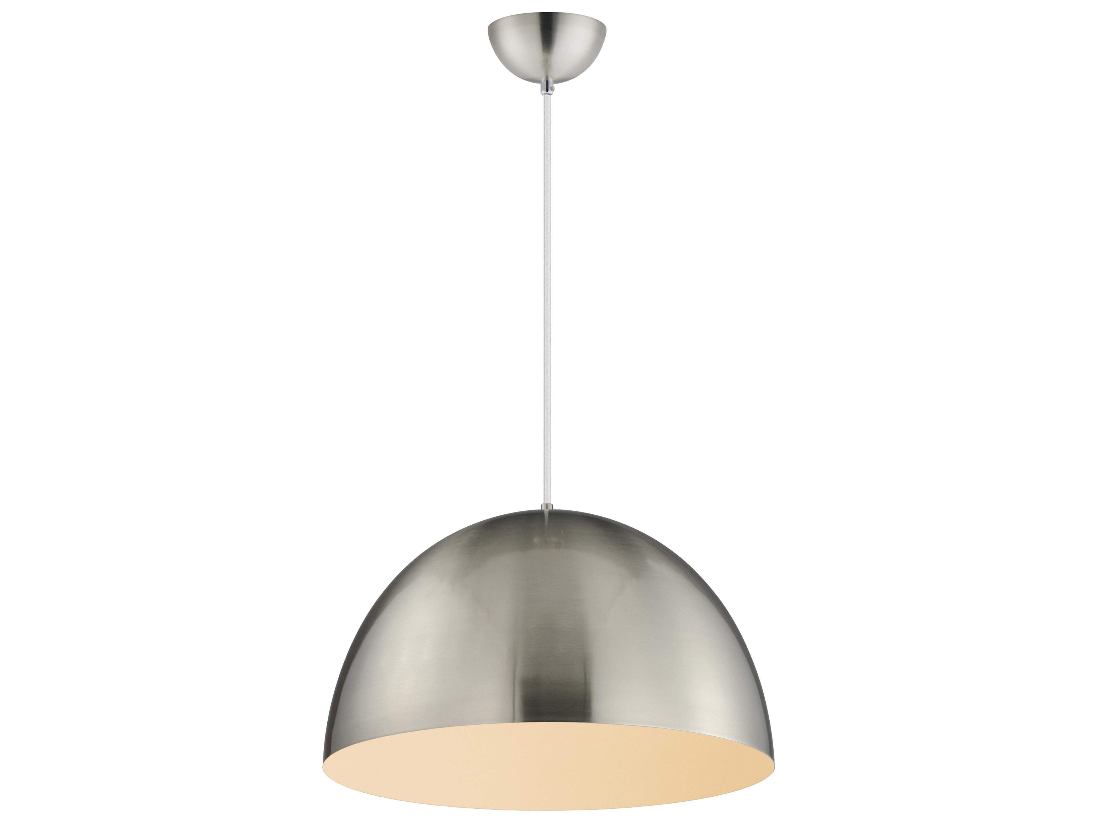Tova 1-Light Satin Nickel Pendant