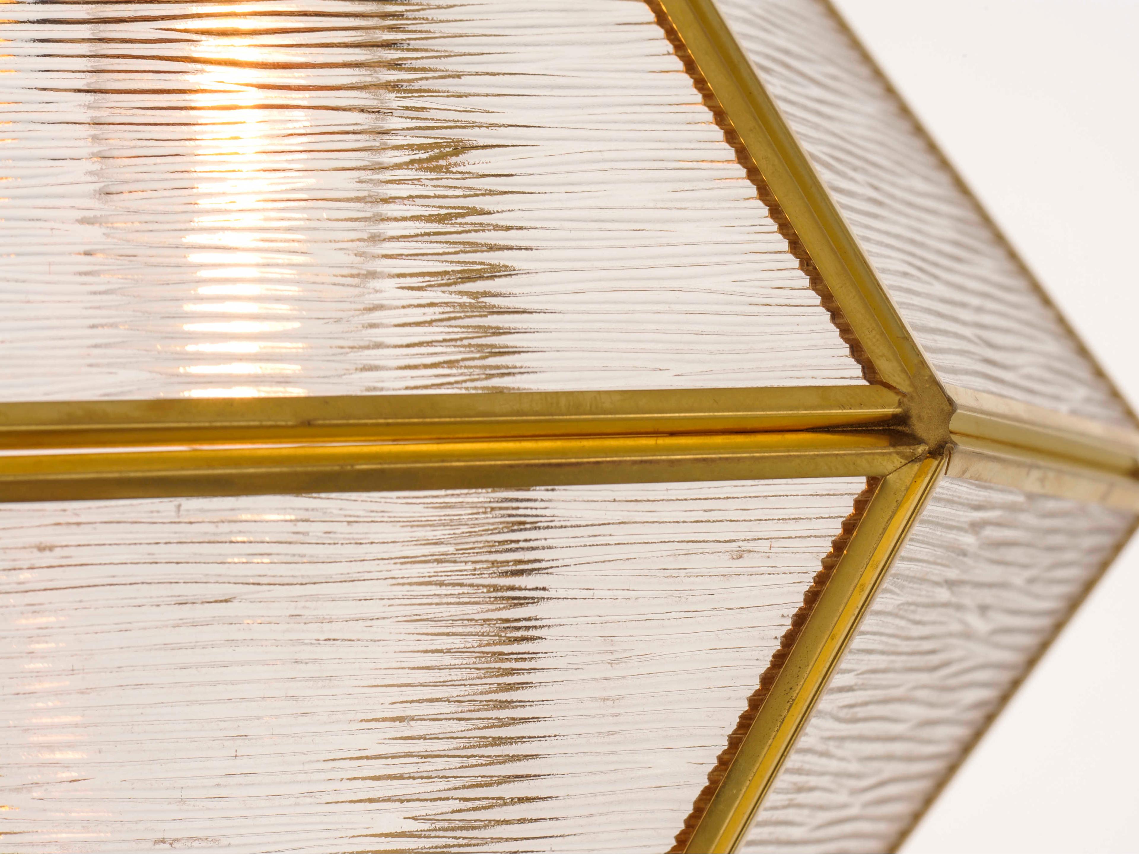 Maxim Lighting Adorn 1-Light Black Burnished Brass Glass Geometric Mini Pendant