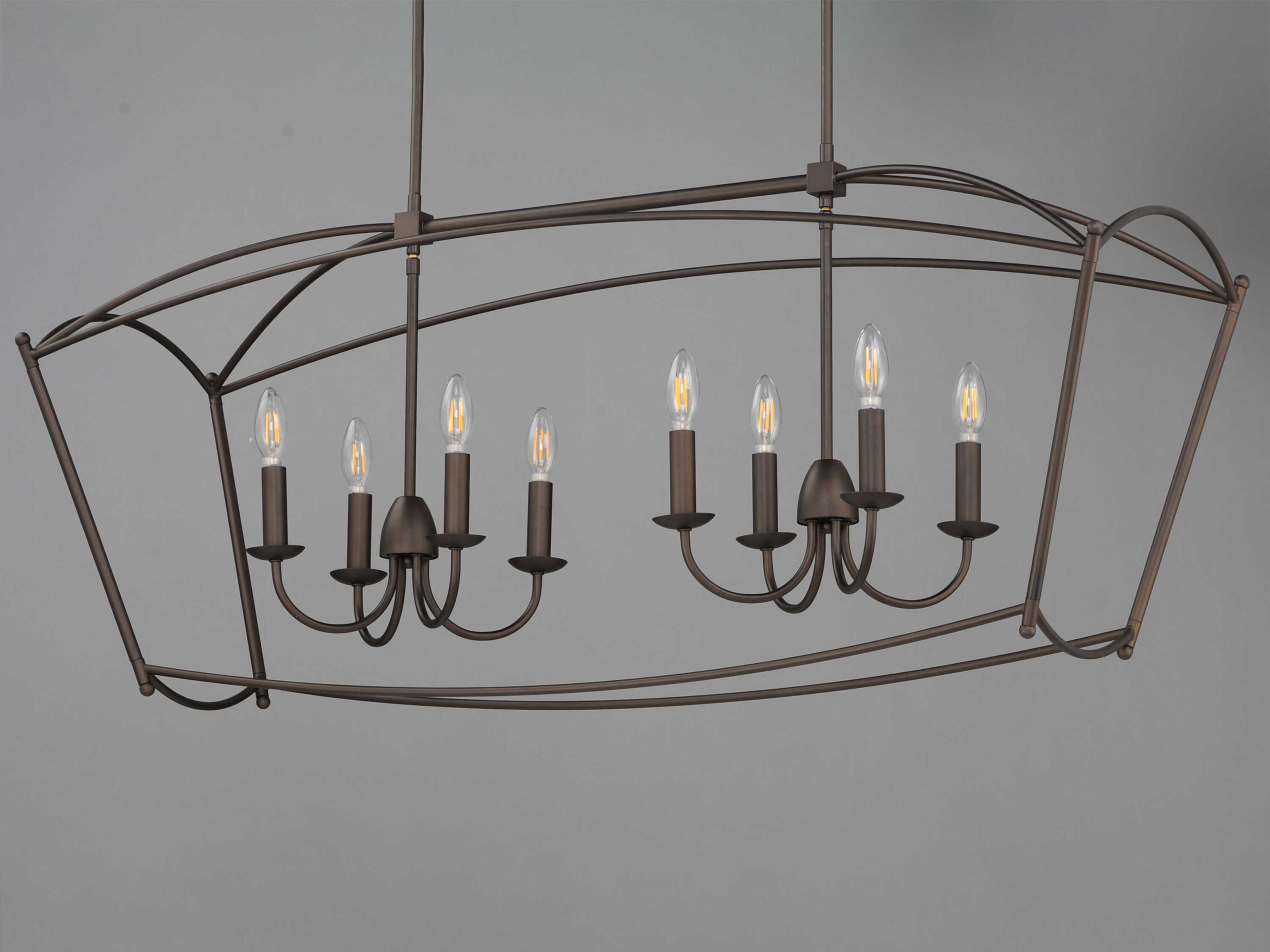 Maxim Lighting Plumette 8-Light Chestnut Bronze Island Pendant