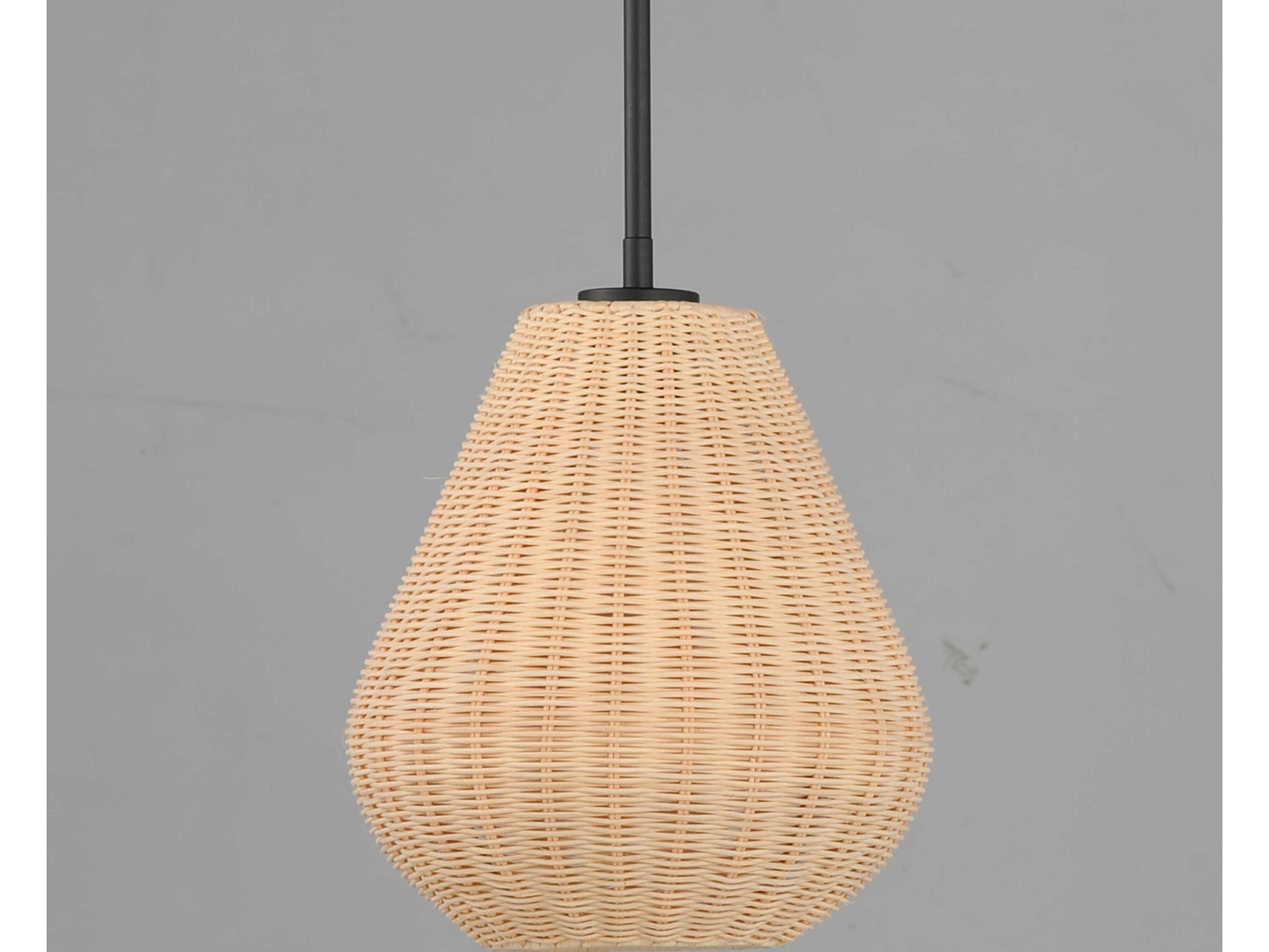 Maxim Lighting Maldives 1-Light Black Mini Pendant