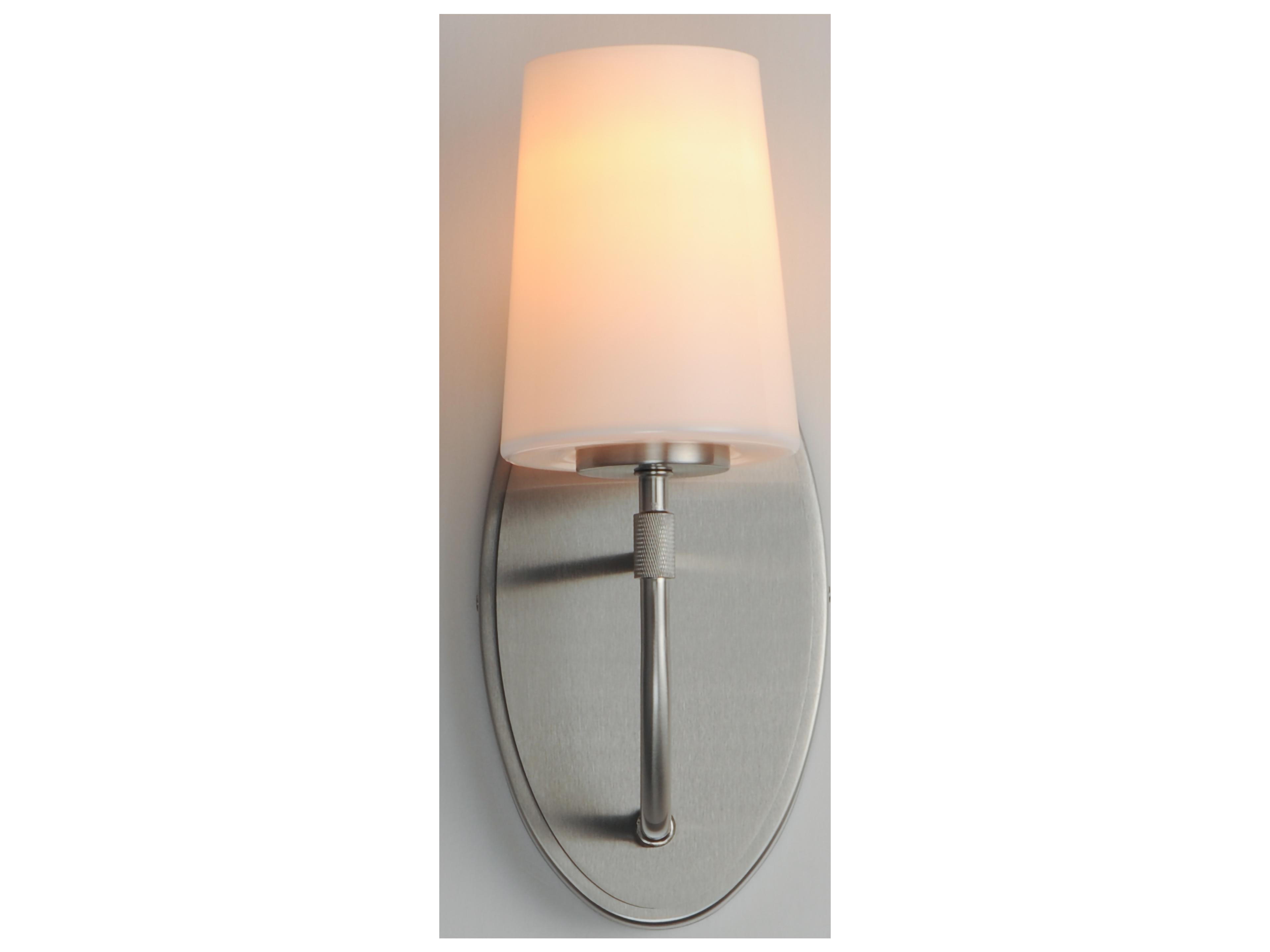 Maxim Lighting Durham 1- Light Satin Nickel Wall Sconce
