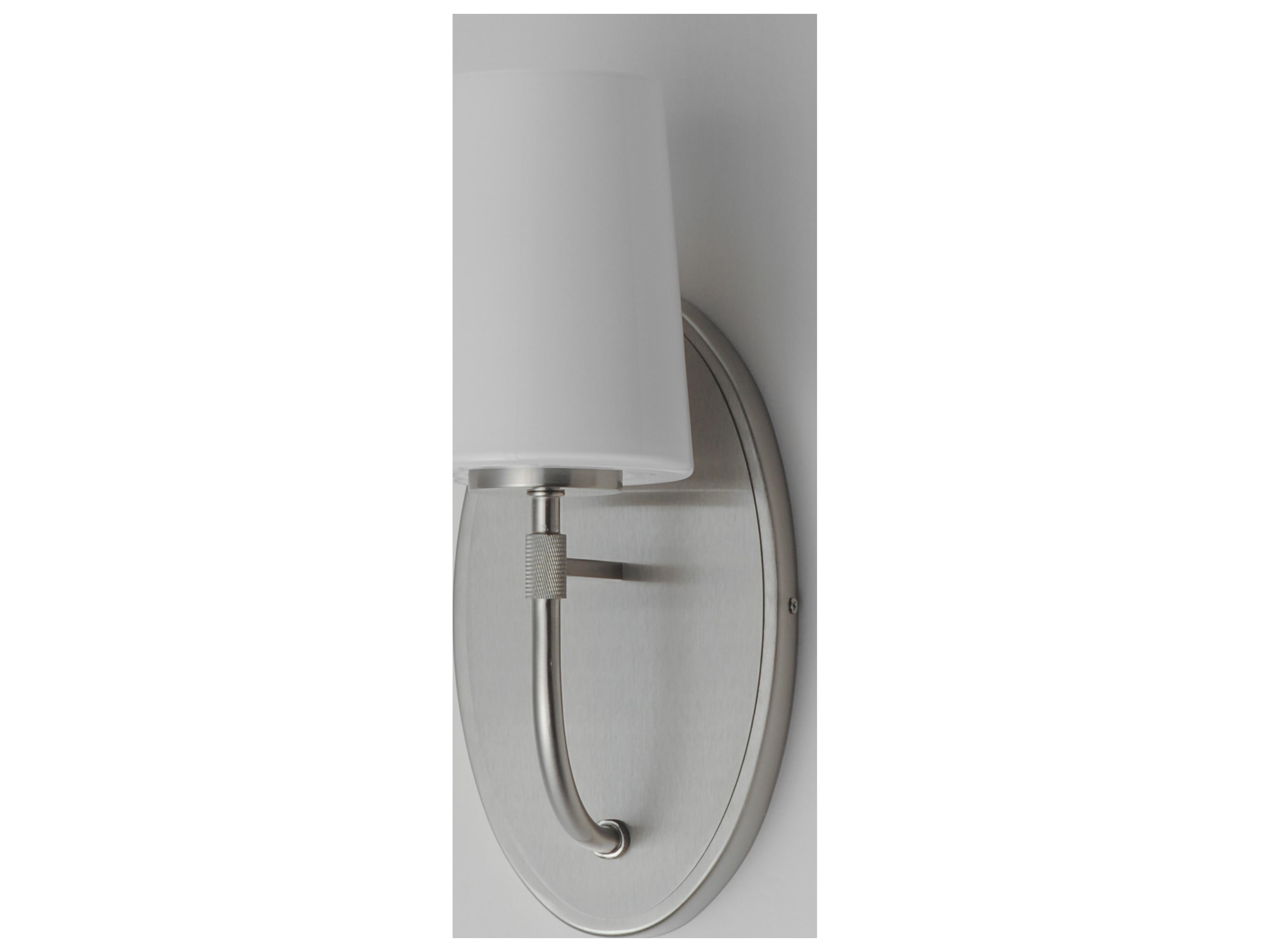 Maxim Lighting Durham 1- Light Satin Nickel Wall Sconce