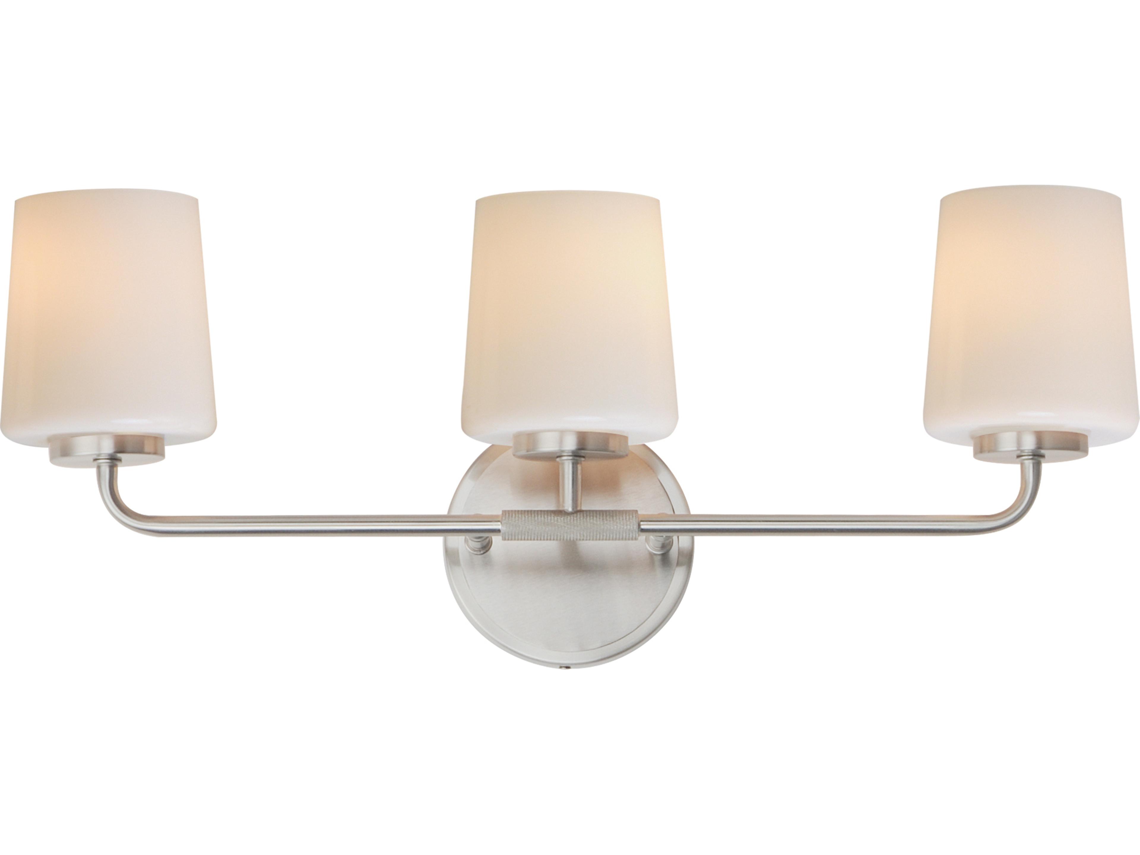 Durham 3- Light Satin Nickel Vanity