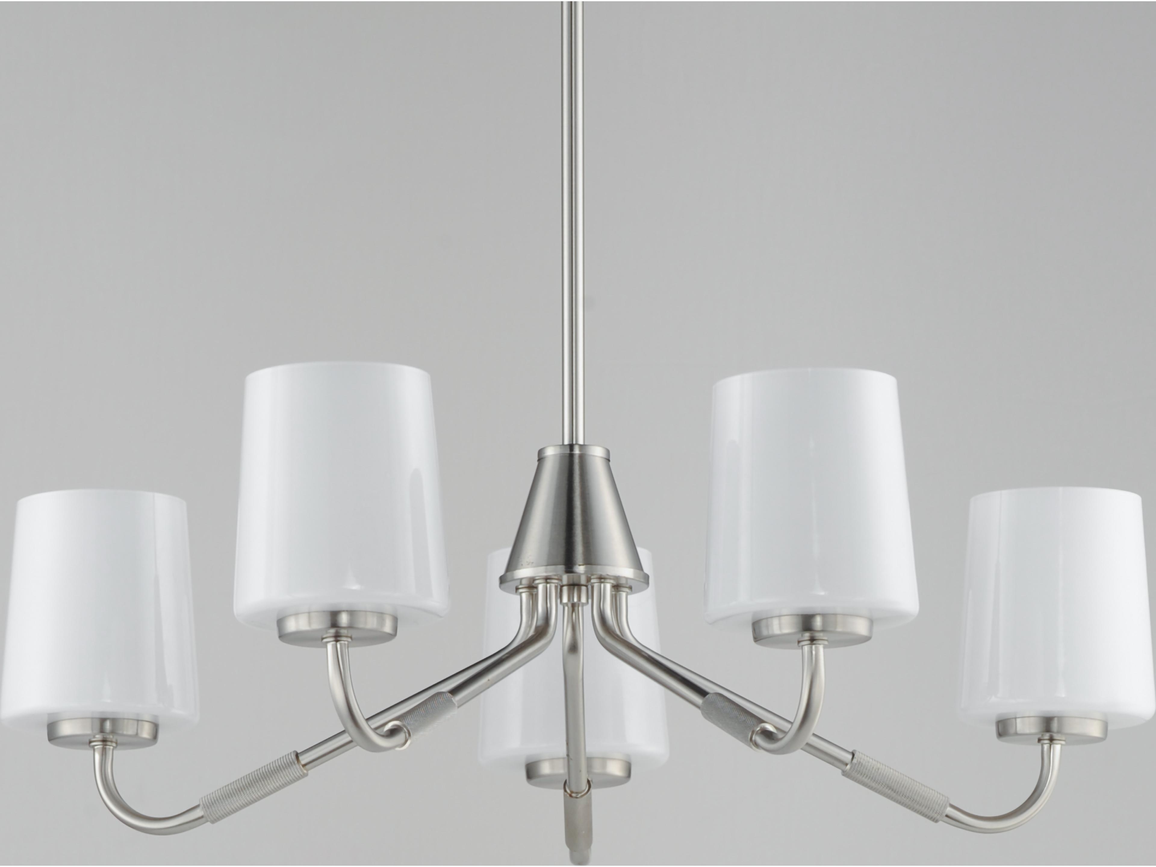 Maxim Lighting Durham 5- Light Satin Nickel Chandelier