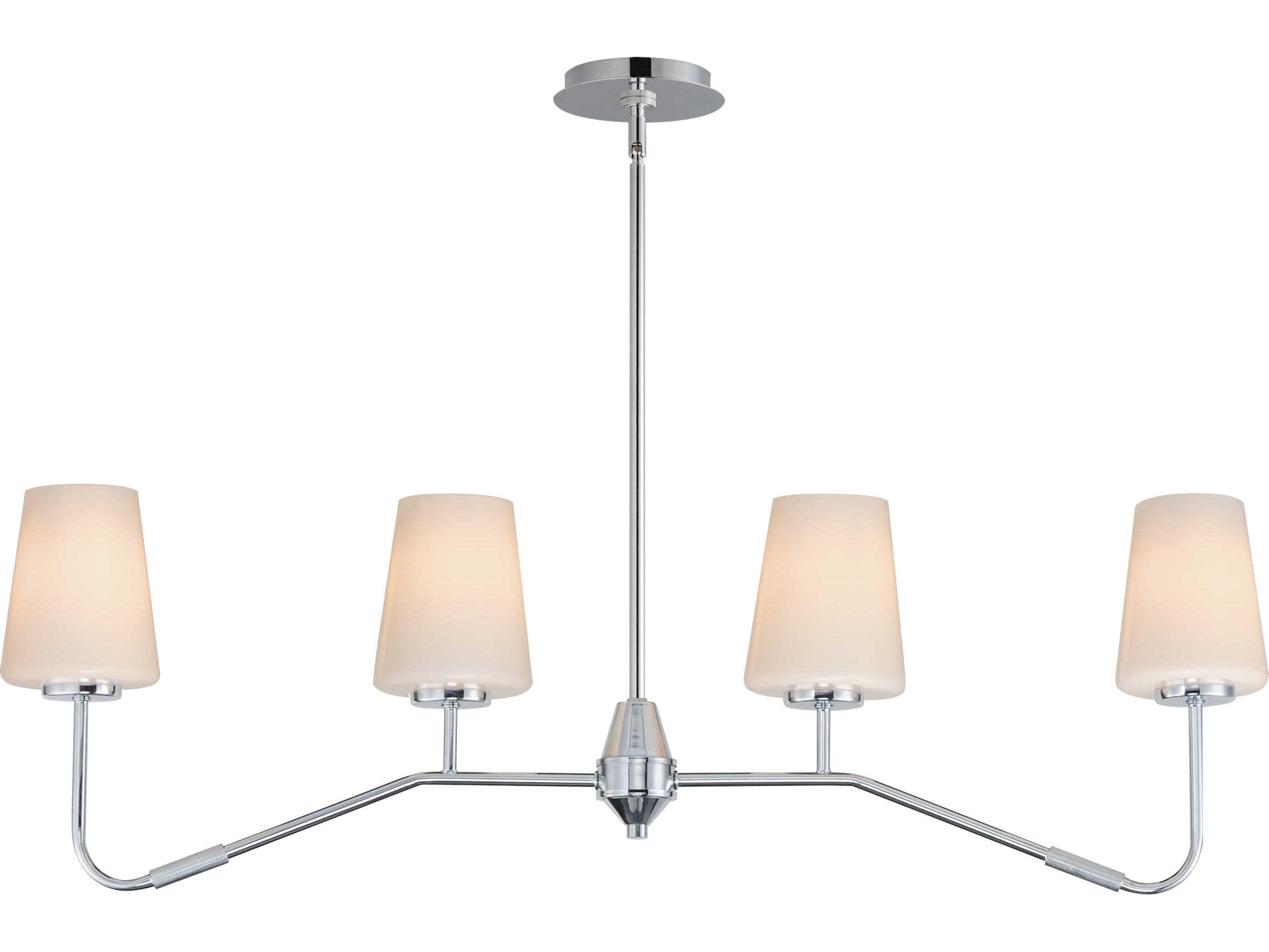Durham 4-Light Polished Chrome Island Pendant