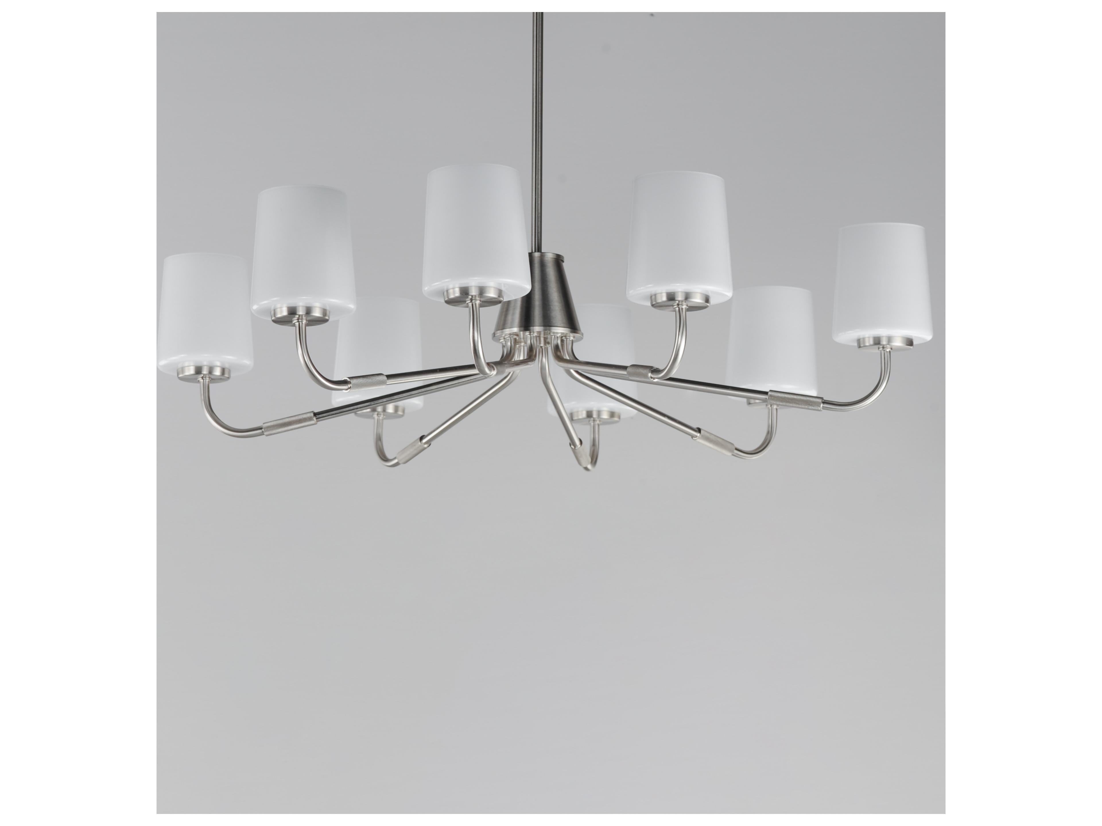 Maxim Lighting Durham 8- Light Satin Nickel Chandelier