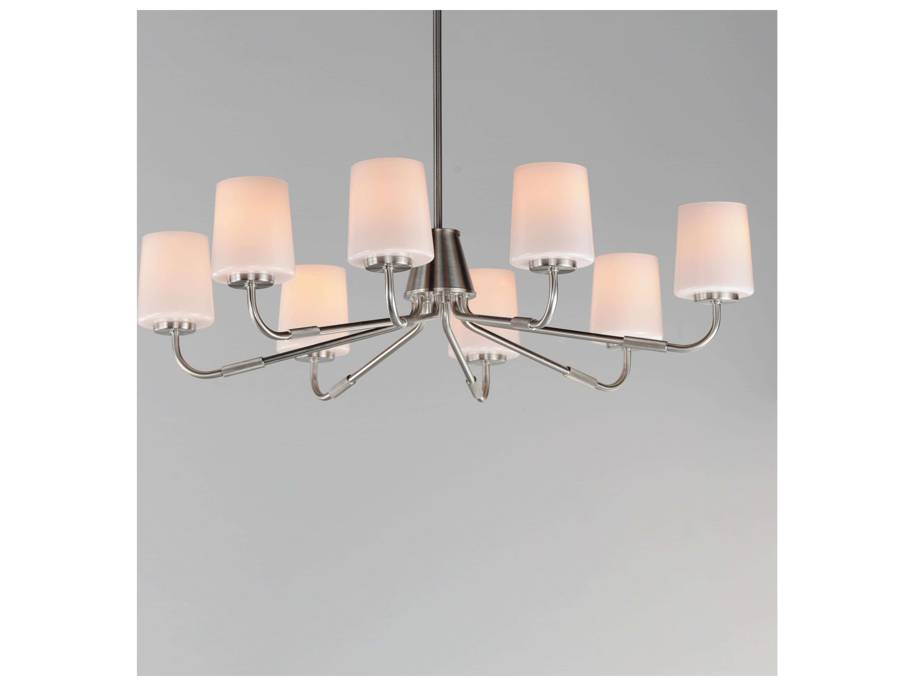 Maxim Lighting Durham 8- Light Satin Nickel Chandelier