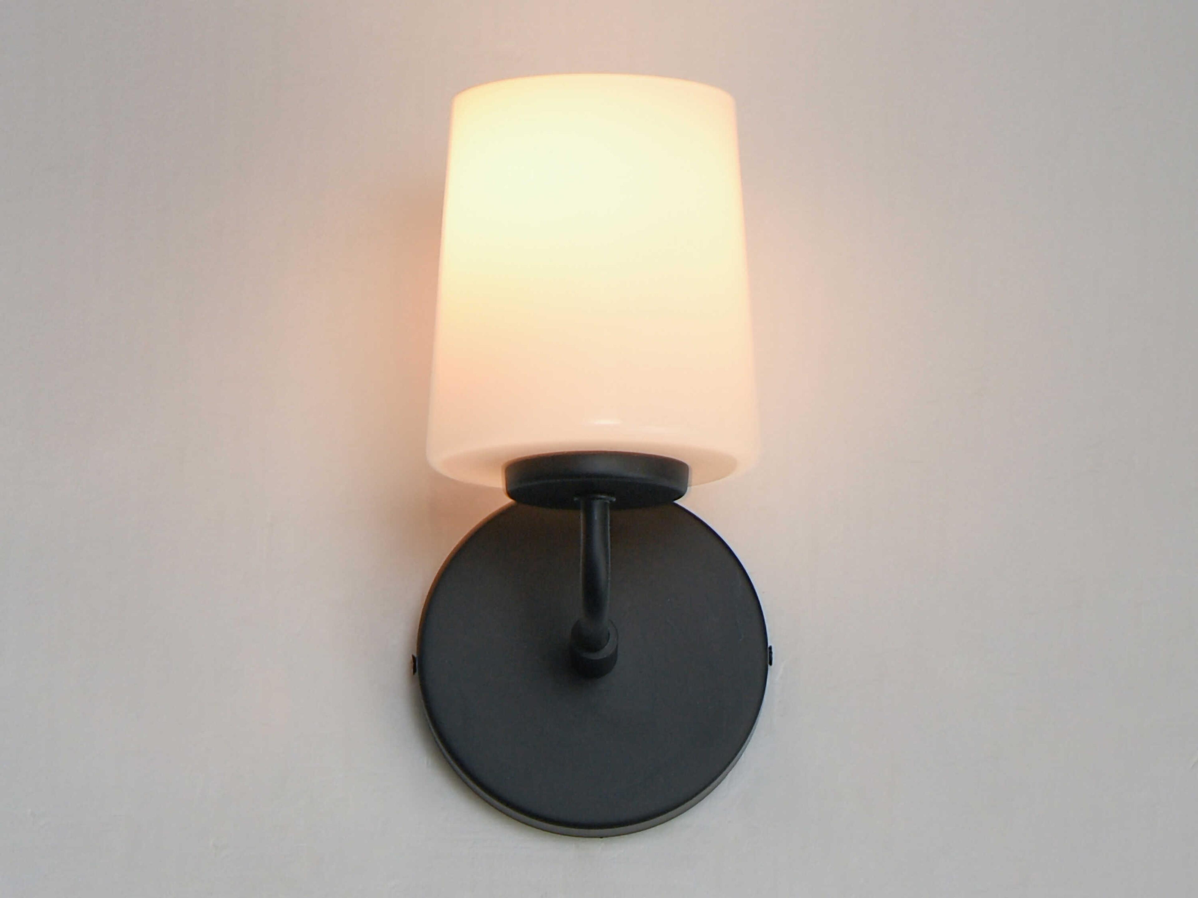 Maxim Lighting Durham 1-Light Black Wall Sconce