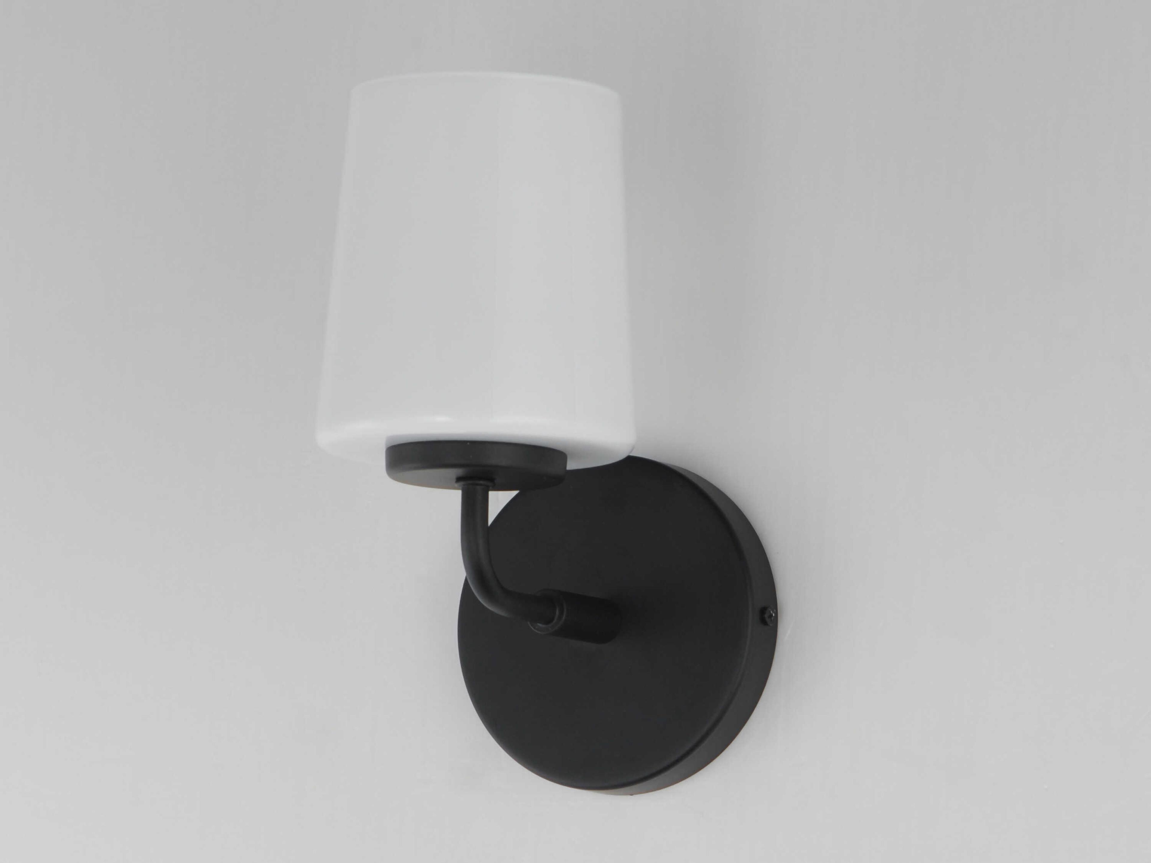 Maxim Lighting Durham 1-Light Black Wall Sconce