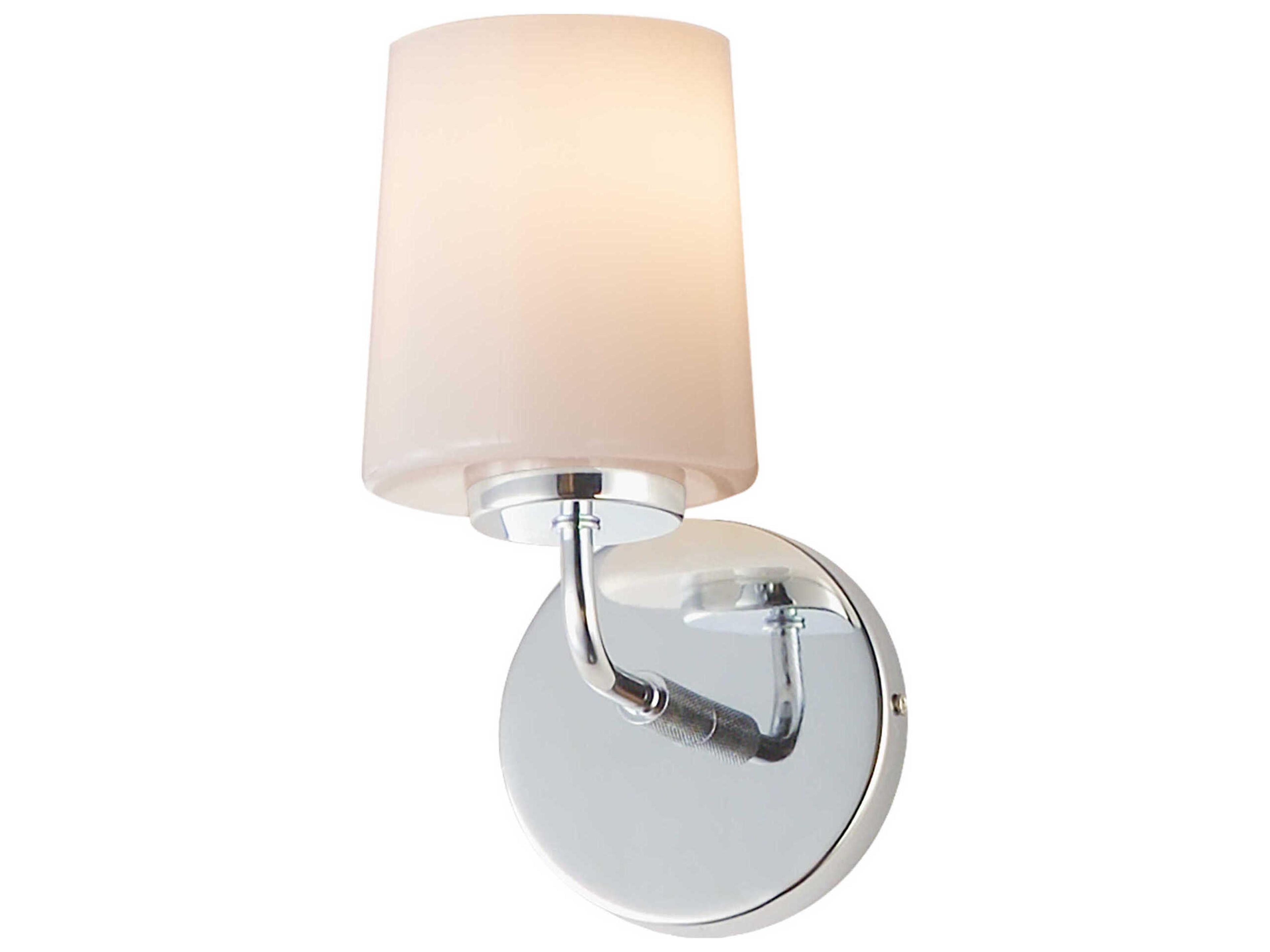 Durham 1-Light Polished Chrome Wall Sconce
