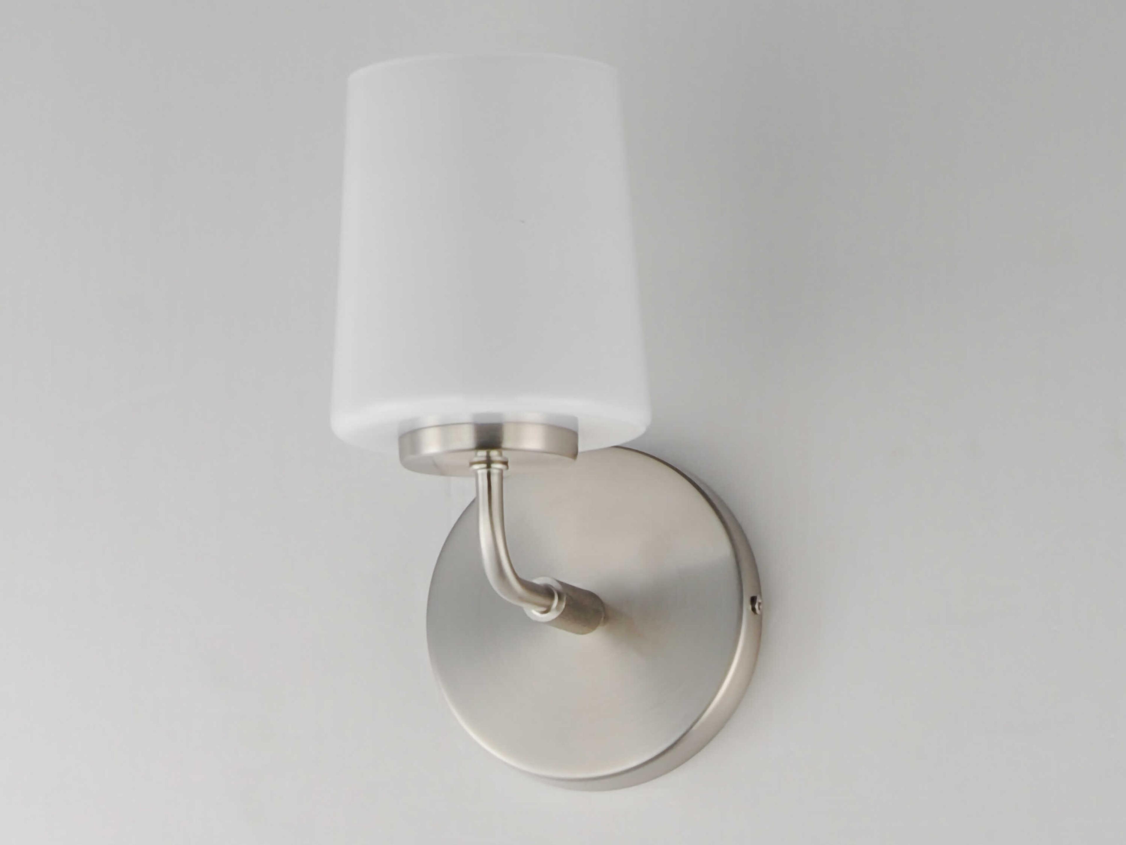 Maxim Lighting Durham 1-Light Satin Nickel Wall Sconce