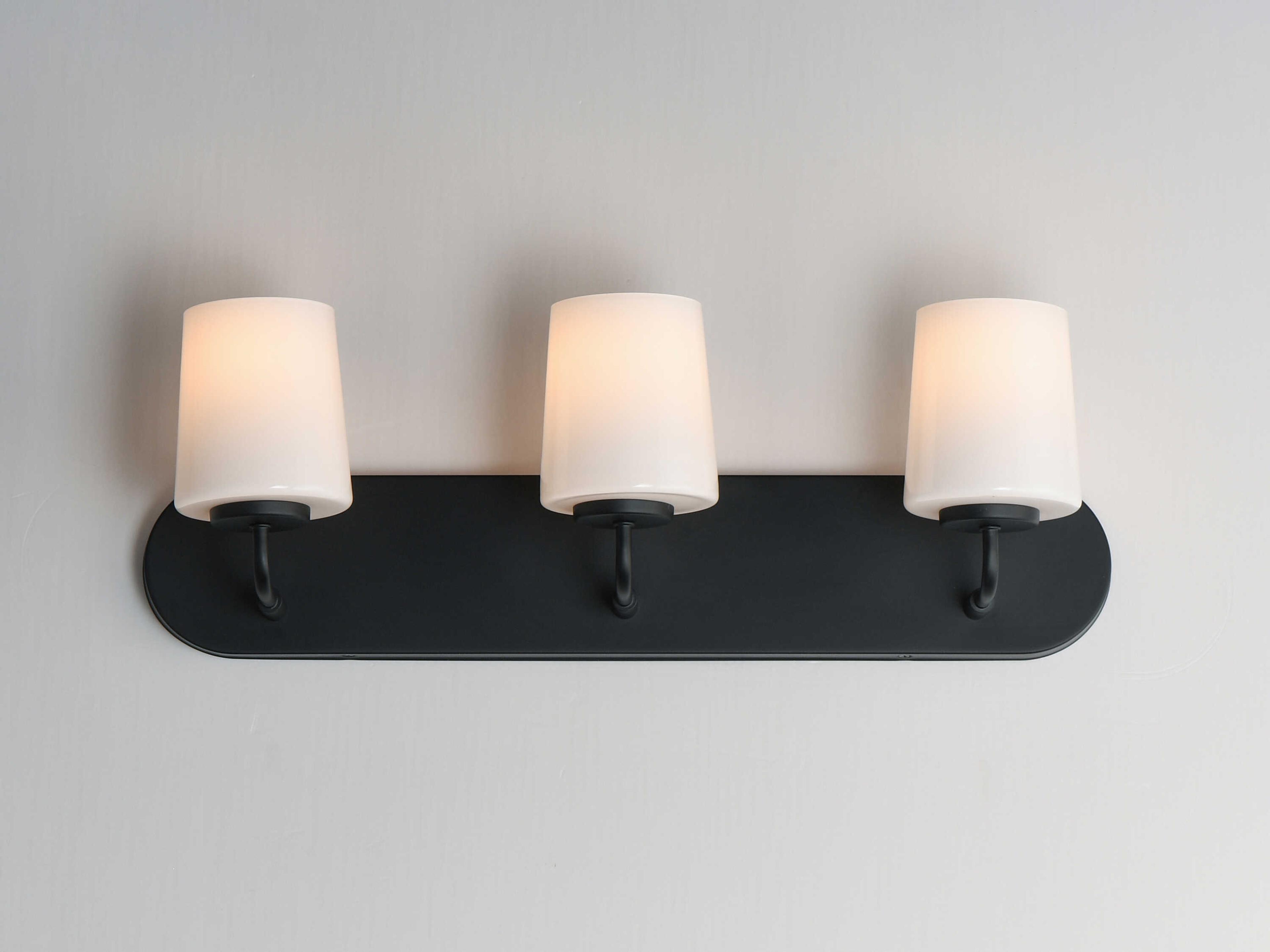 Maxim Lighting Durham 3-Light Black Vanity Light