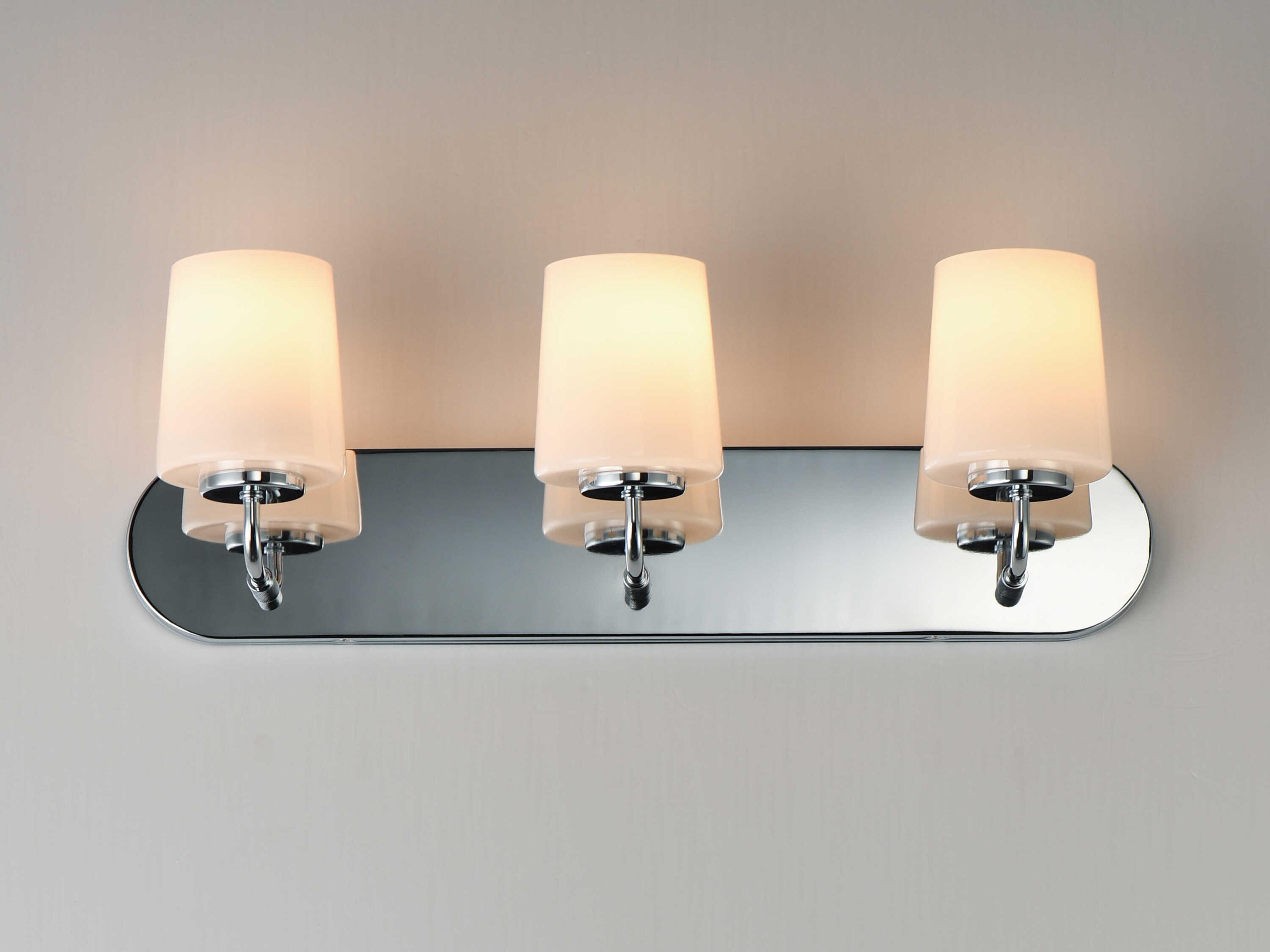 Maxim Lighting Durham 3-Light Polished Chrome Vanity Light