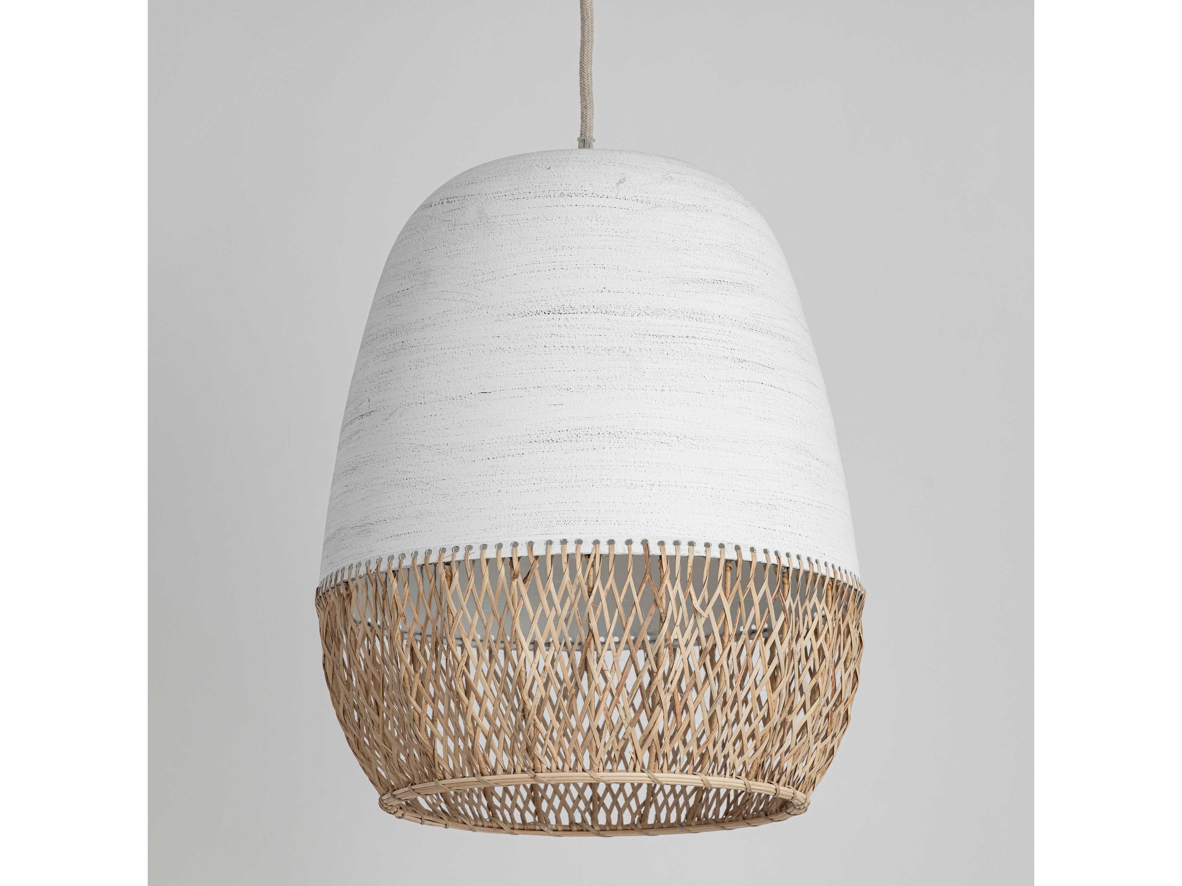 Maxim Lighting Tamba 1-Light Ivory Off White Pendant